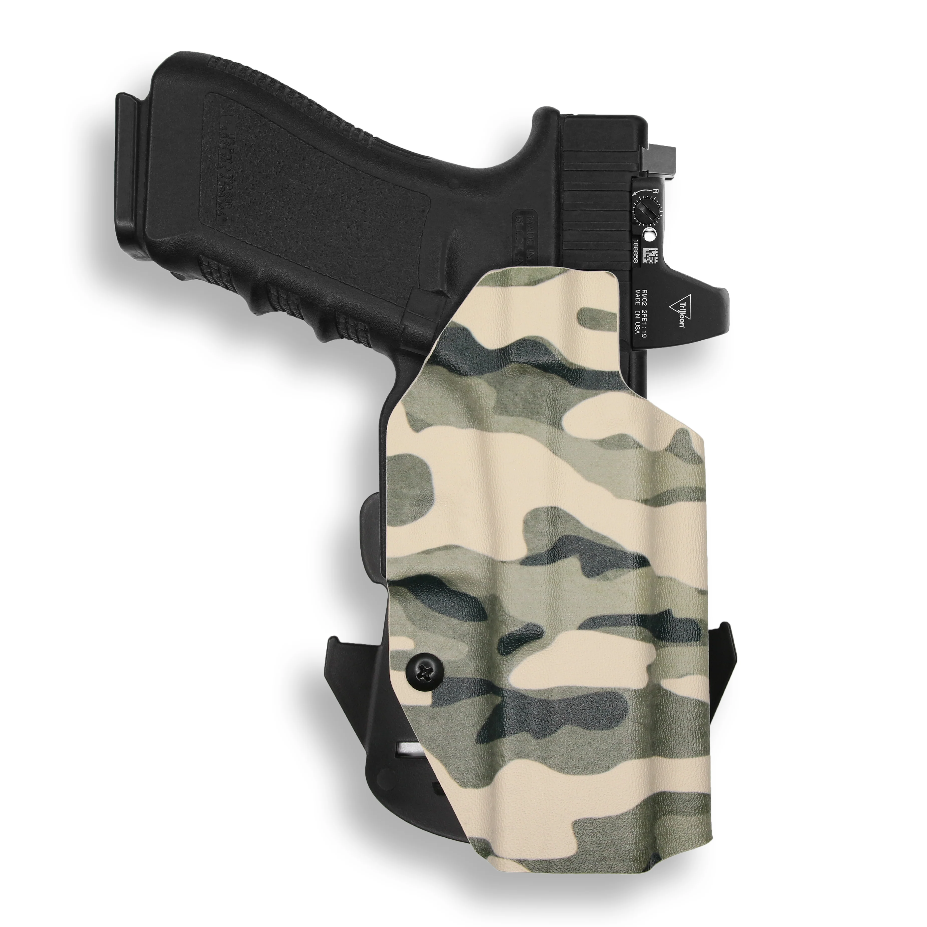 Glock 31 MOS Red Dot Optic Cut OWB Holster - Image 21