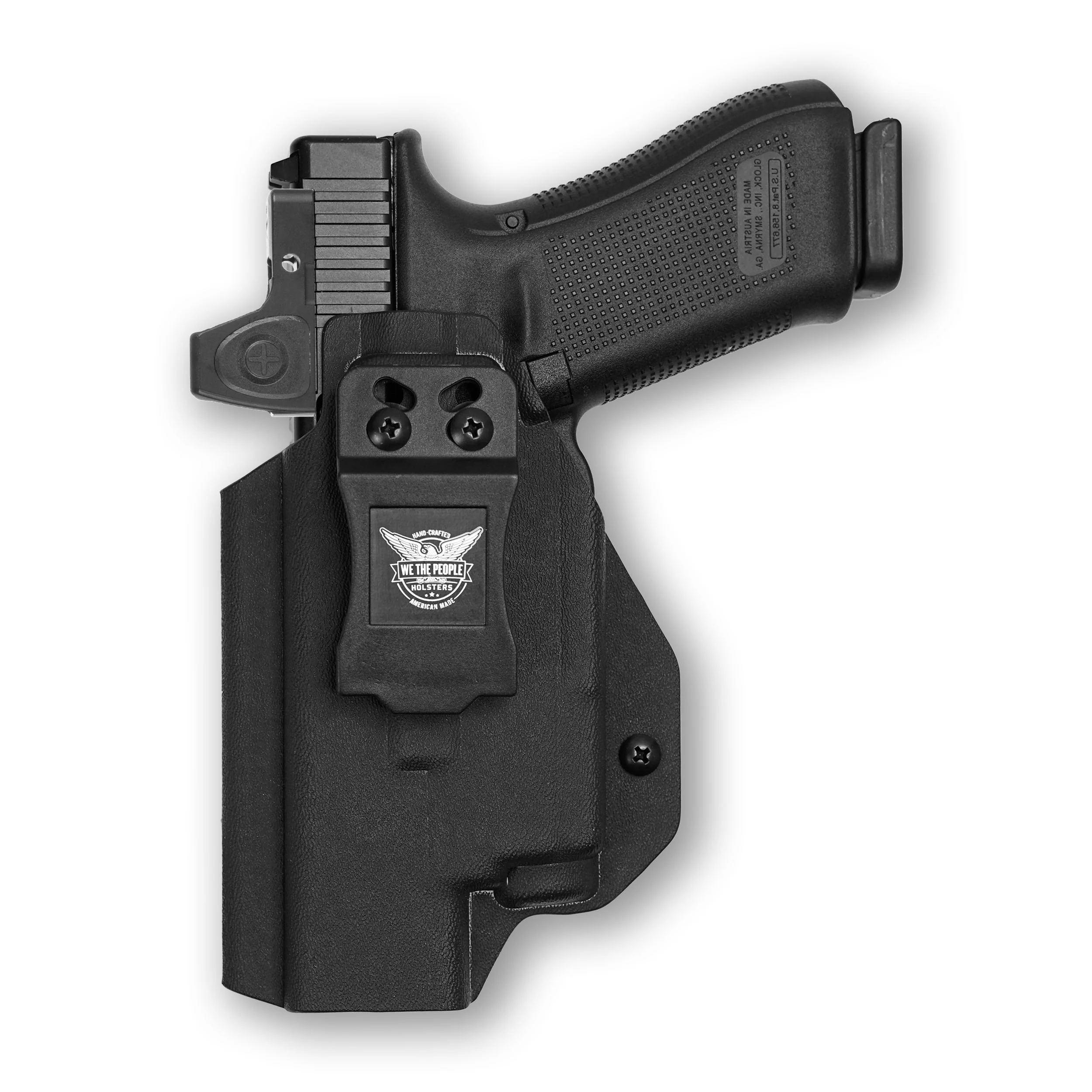 Glock 31 MOS with Olight Baldr S Light Red Dot Optic Cut IWB Holster - Image 3
