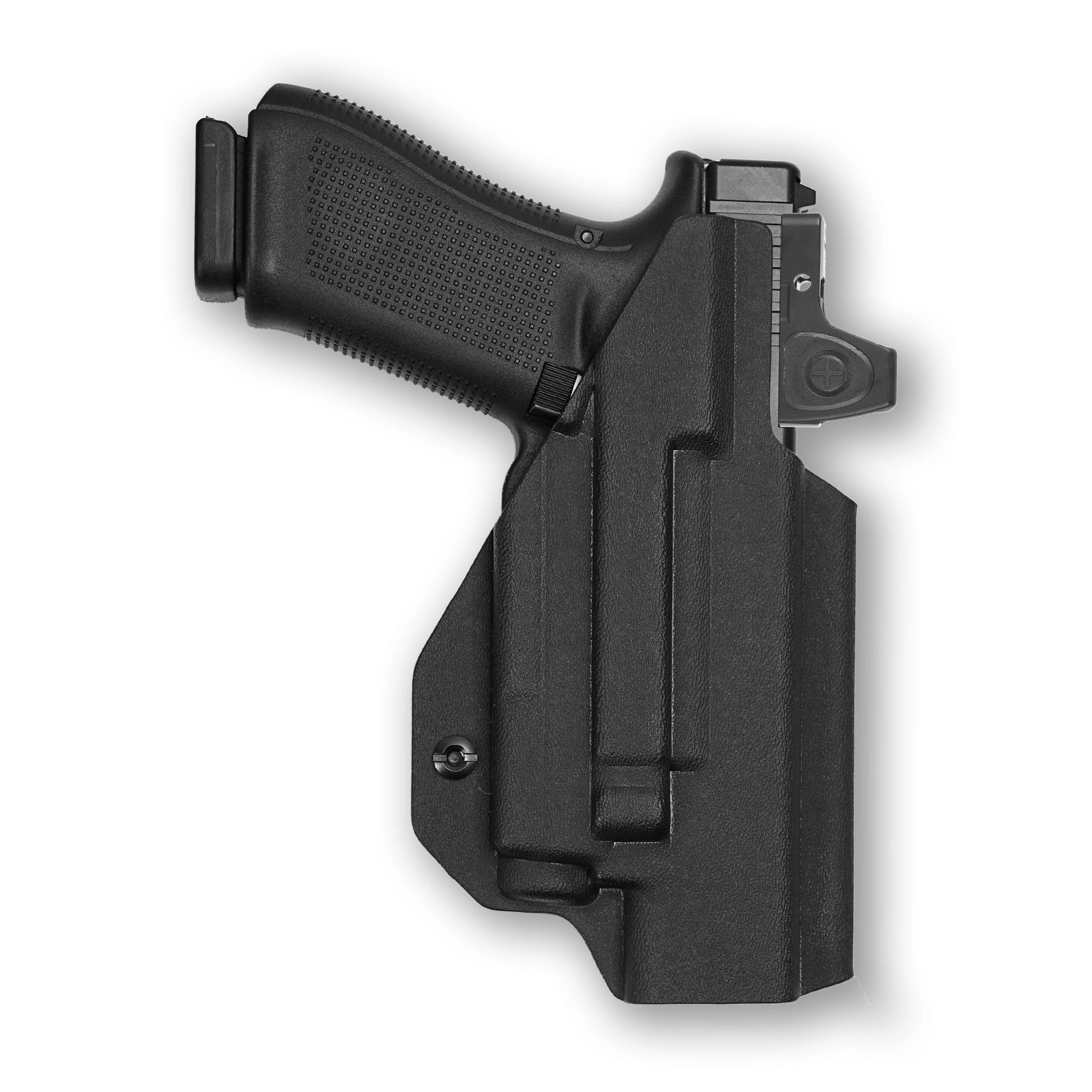 Glock 31 MOS with Olight Baldr S Light Red Dot Optic Cut IWB Holster - Image 4