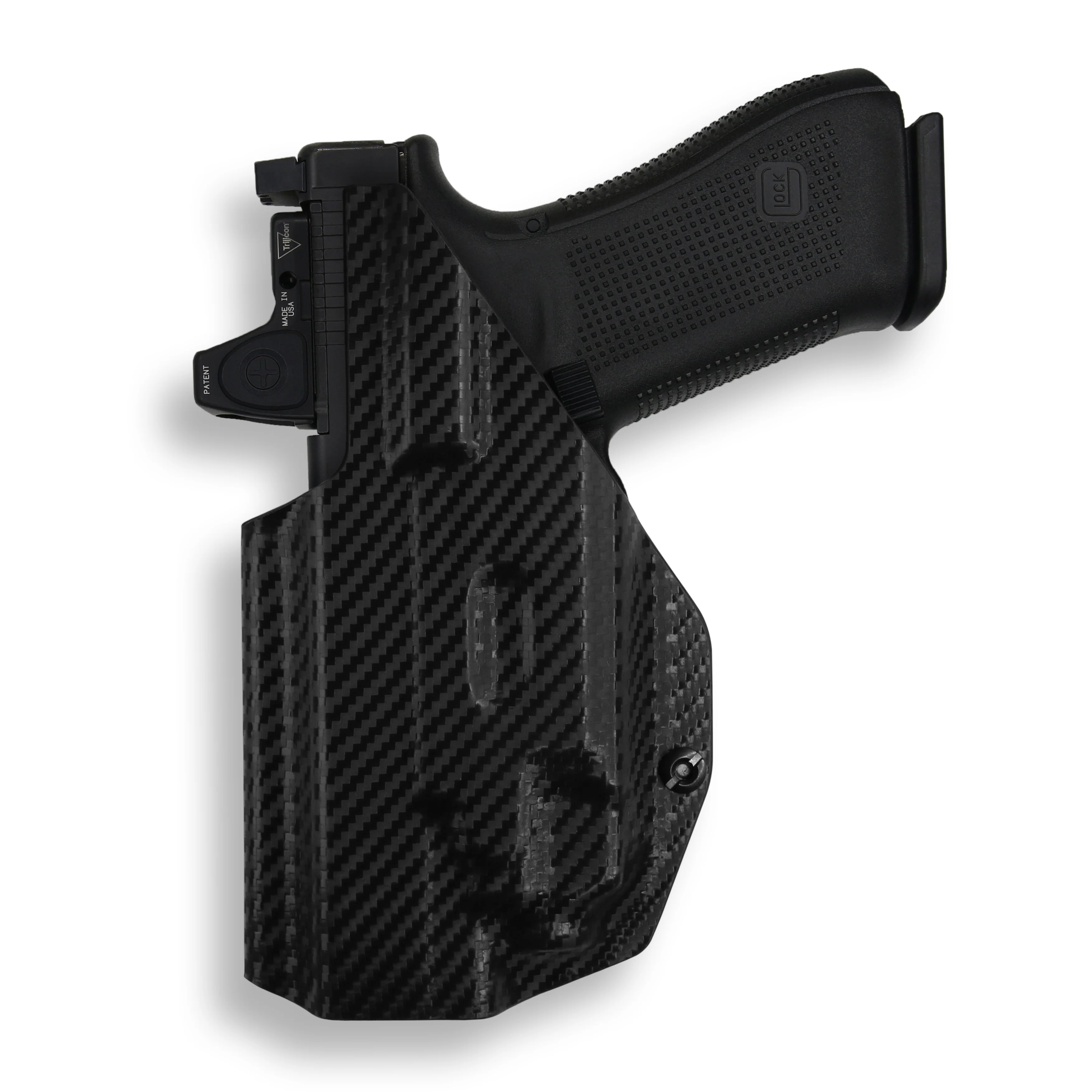 Glock 31 MOS with Streamlight TLR-7/7A/7X Light Red Dot Optic Cut IWB Holster - Image 8