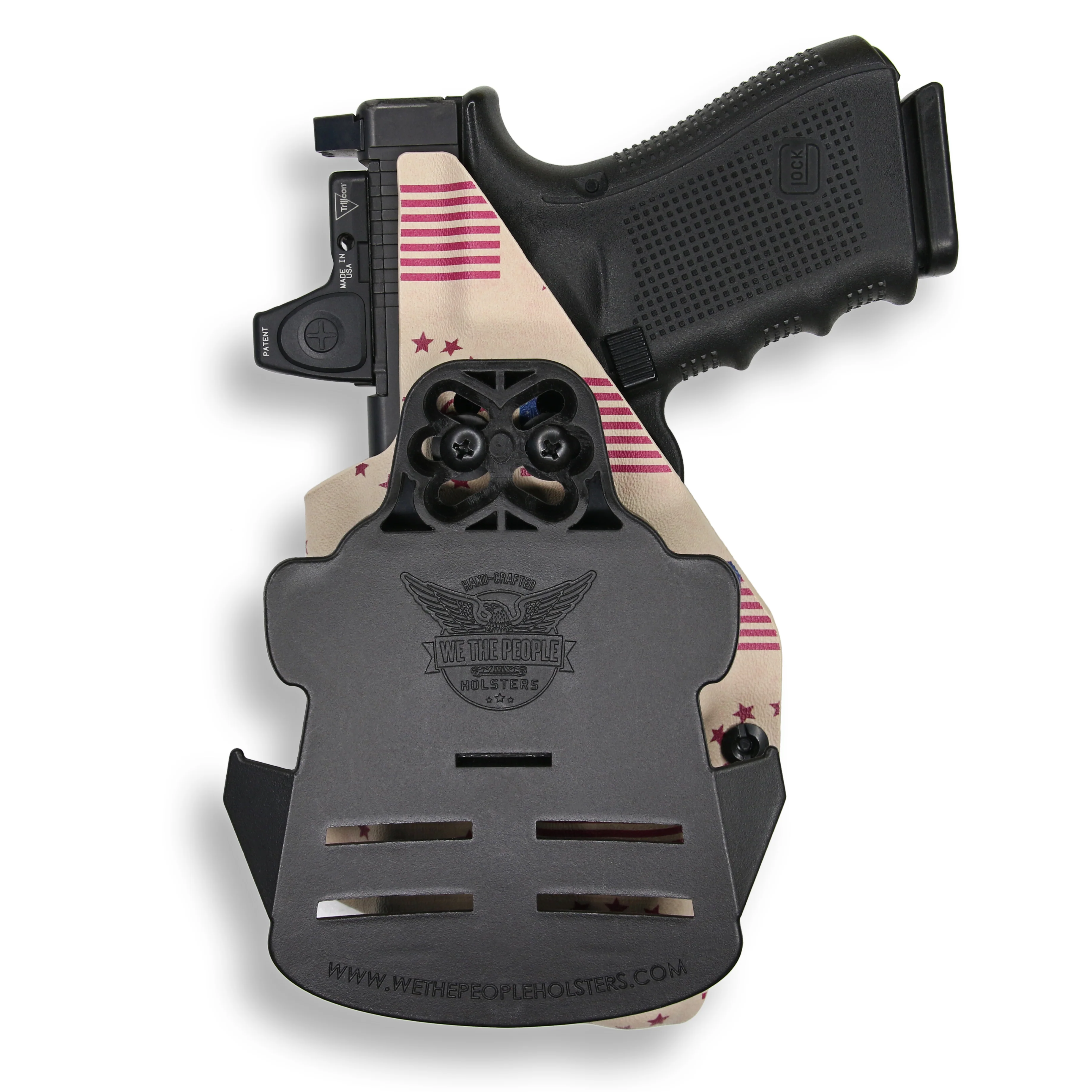 Glock 32 MOS with Streamlight TLR-1/1S/HL Light Red Dot Optic Cut OWB Holster - Image 32