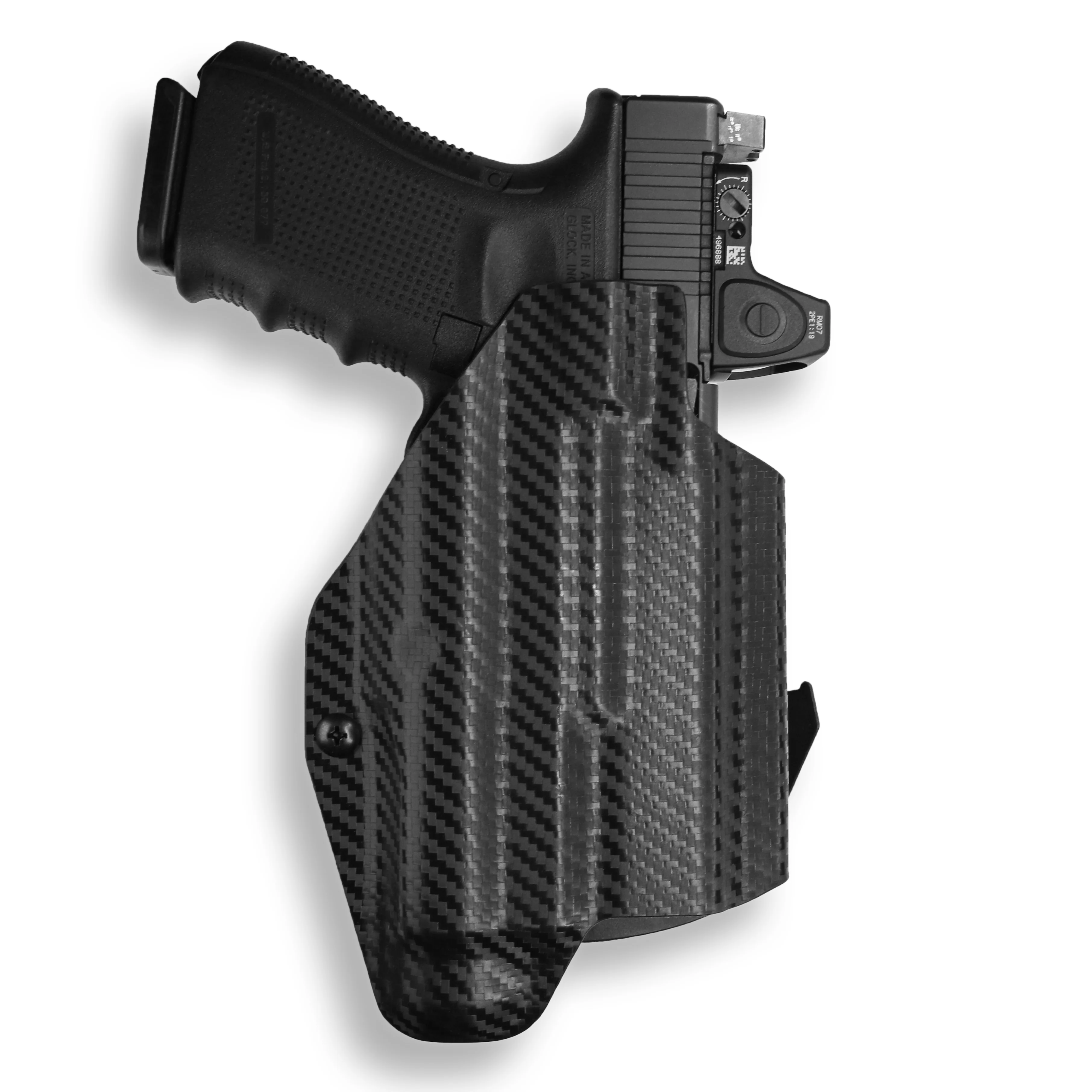 Glock 32 MOS with Streamlight TLR-1/1S/HL Light Red Dot Optic Cut OWB Holster - Image 7