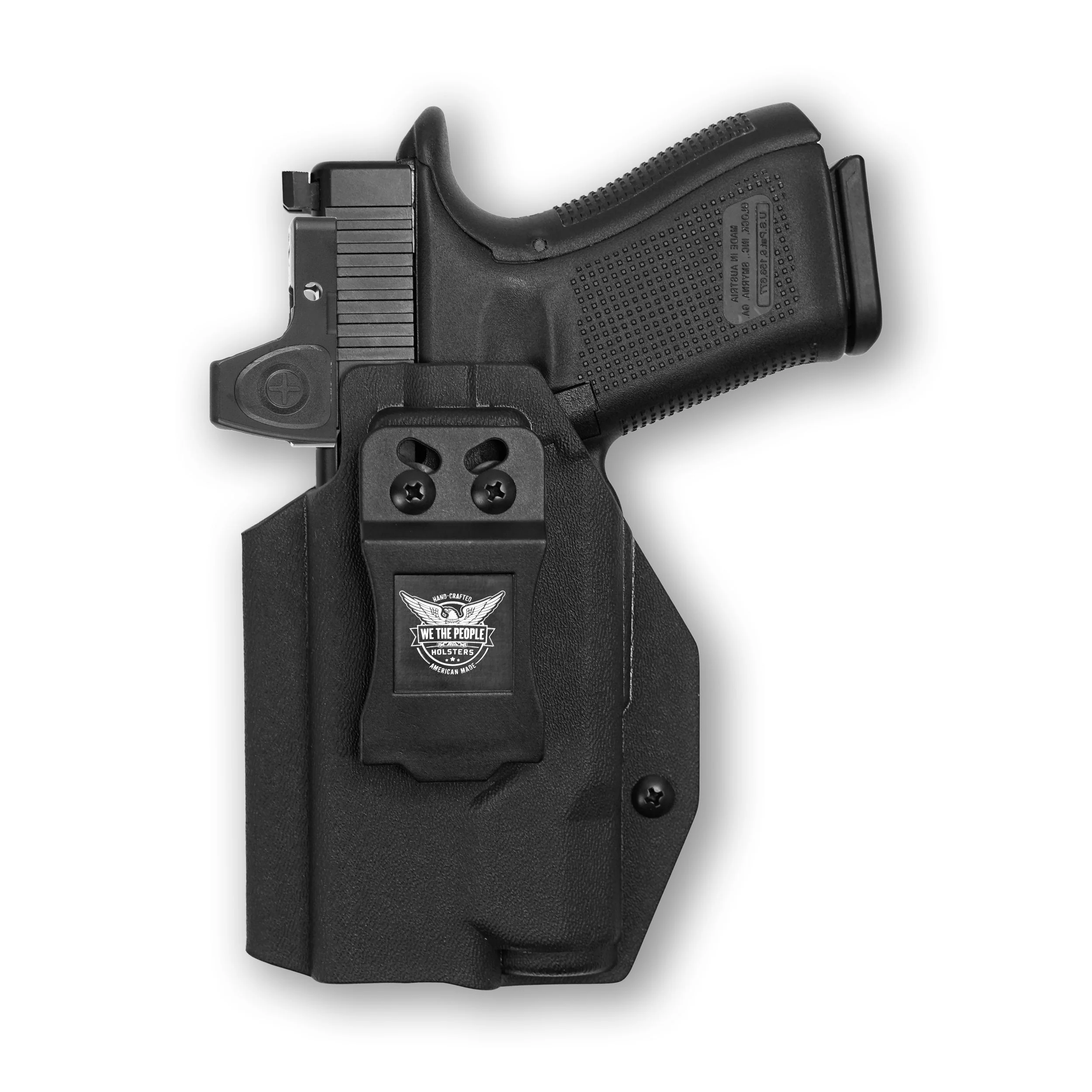 Glock 32 MOS with Inforce WILD1 Light Red Dot Optic Cut IWB Holster - Image 3