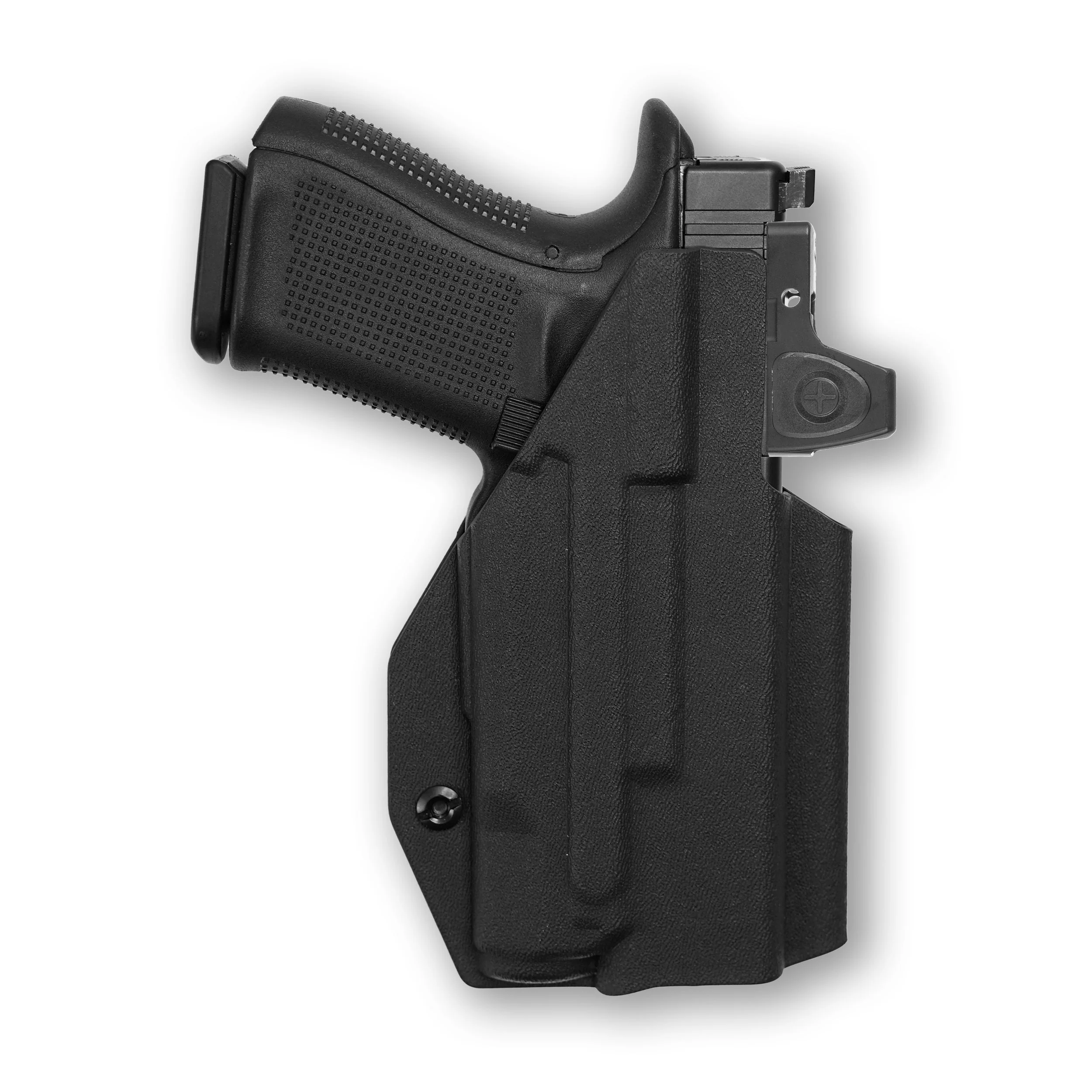 Glock 32 MOS with Inforce WILD1 Light Red Dot Optic Cut IWB Holster - Image 4