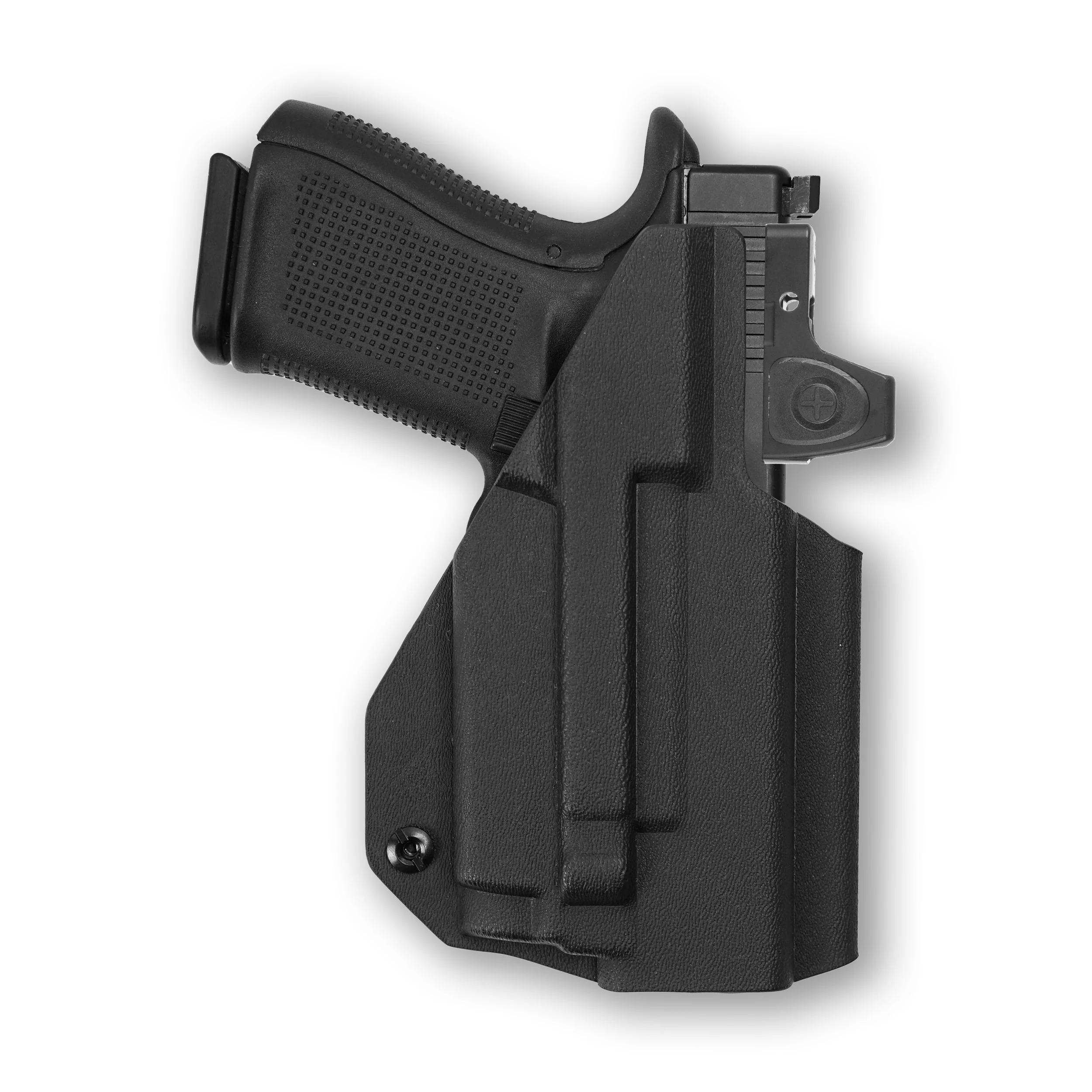 Glock 32 MOS with Olight Baldr RL Mini Light Red Dot Optic Cut IWB Holster - Image 4