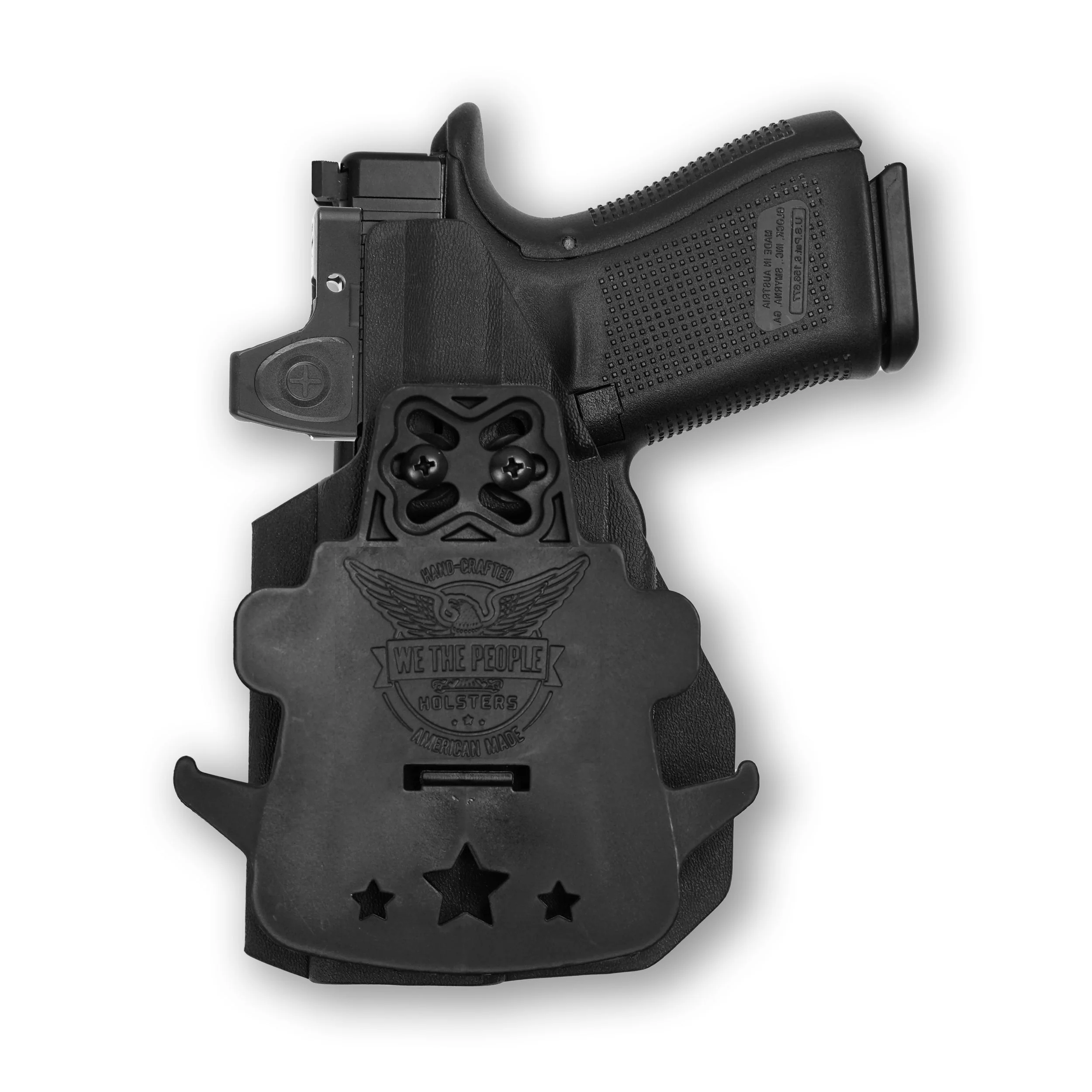 Glock 32 MOS with Olight Baldr S Light Red Dot Optic Cut OWB Holster - Image 2
