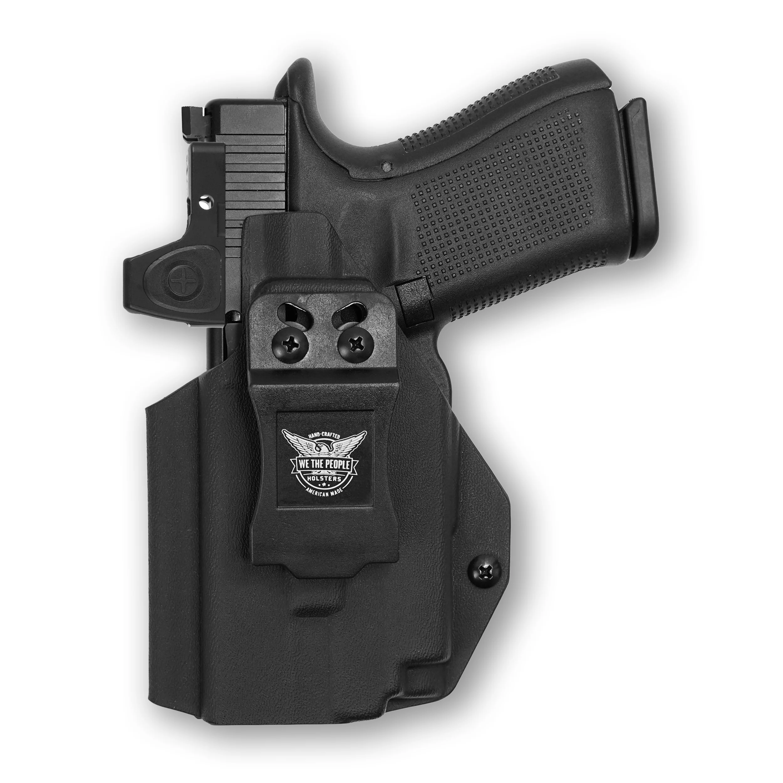 Glock 32 MOS with Olight PL-Mini 2 Valkyrie Light Red Dot Optic Cut IWB Holster - Image 3