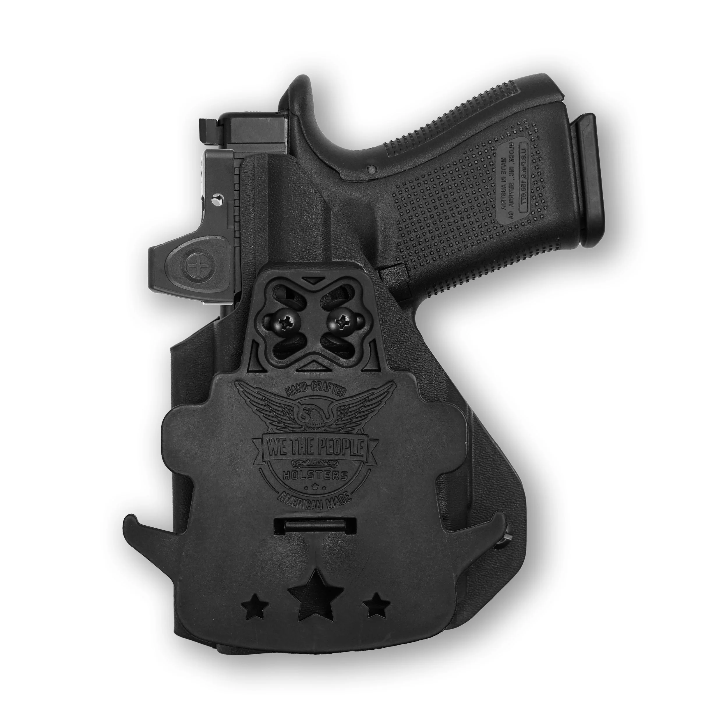 Glock 32 MOS with Solofish SL-1091 Light Red Dot Optic Cut OWB Holster - Image 2