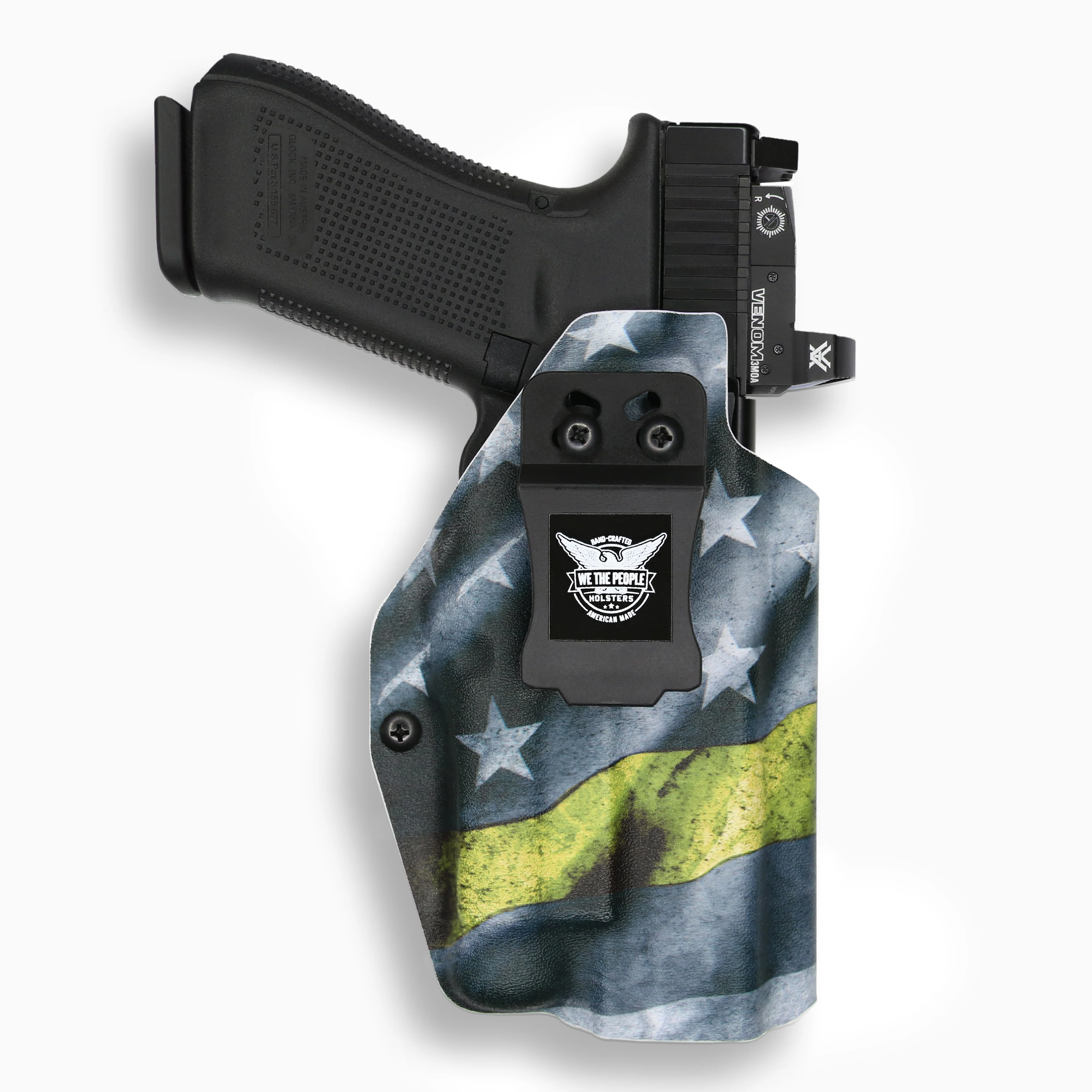 Glock 34 MOS with Streamlight TLR-1/1S/HL Light Red Dot Optic Cut IWB Holster - Image 15