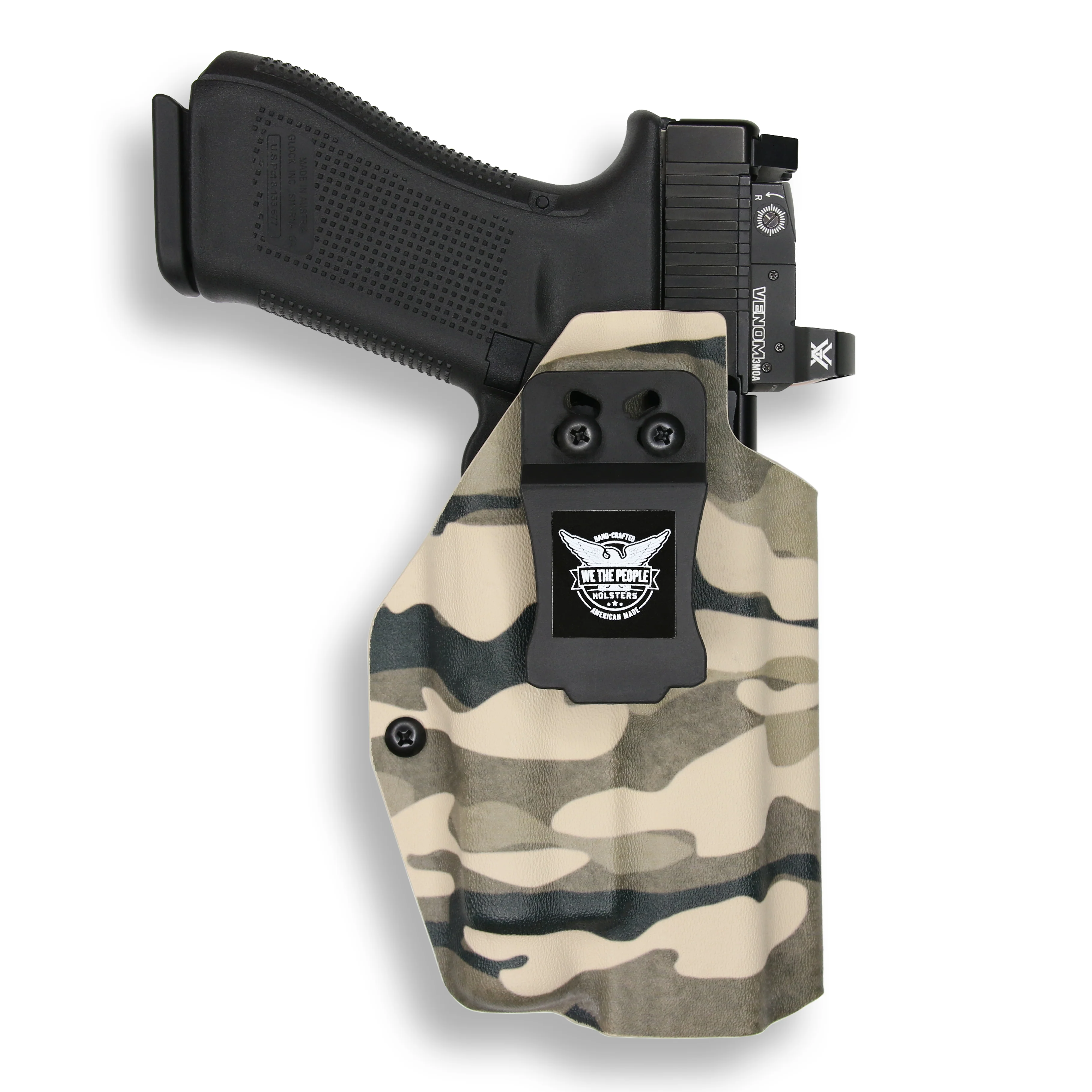 Glock 34 MOS with Streamlight TLR-1/1S/HL Light Red Dot Optic Cut IWB Holster - Image 19