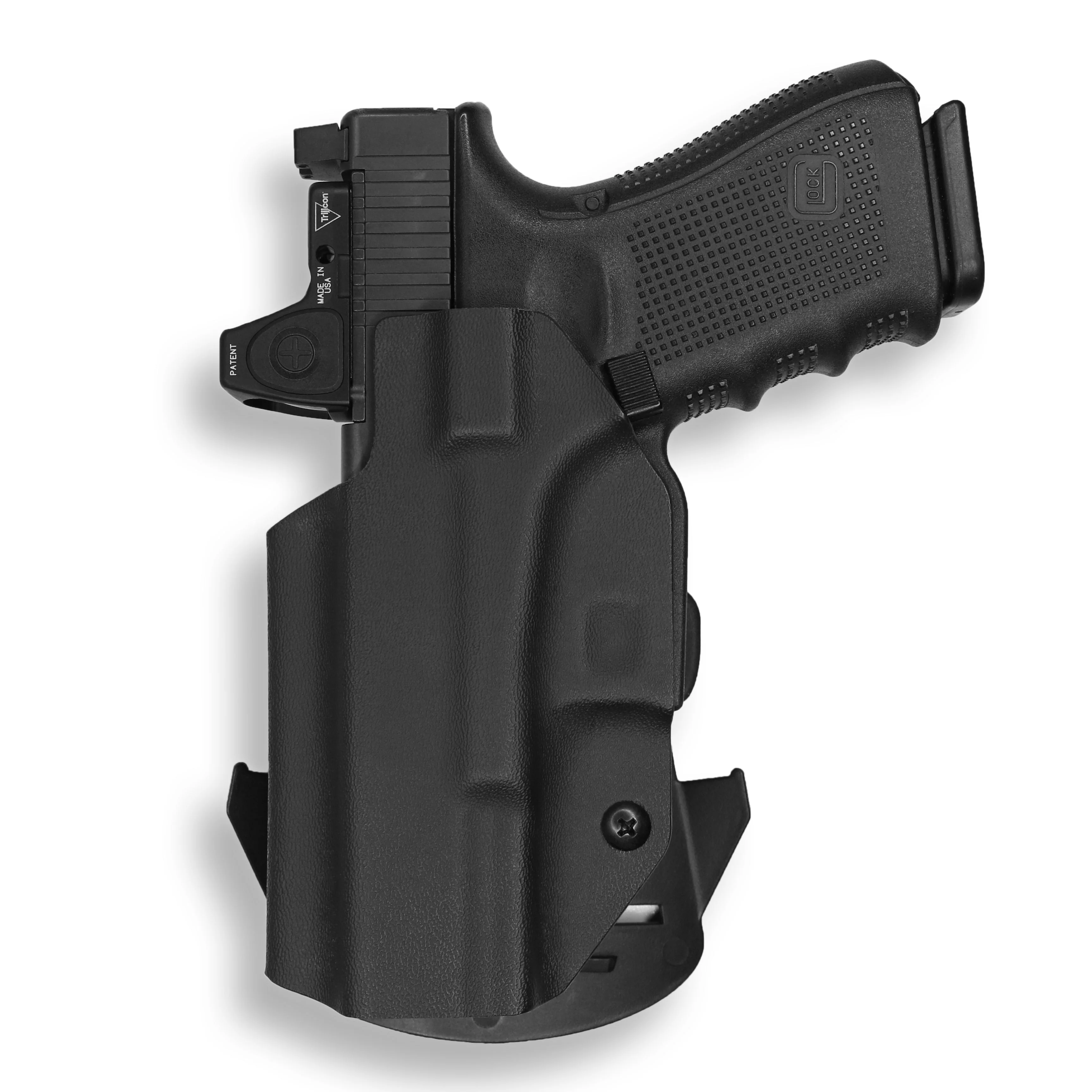 Glock 35 MOS Red Dot Optic Cut OWB Holster - Image 3