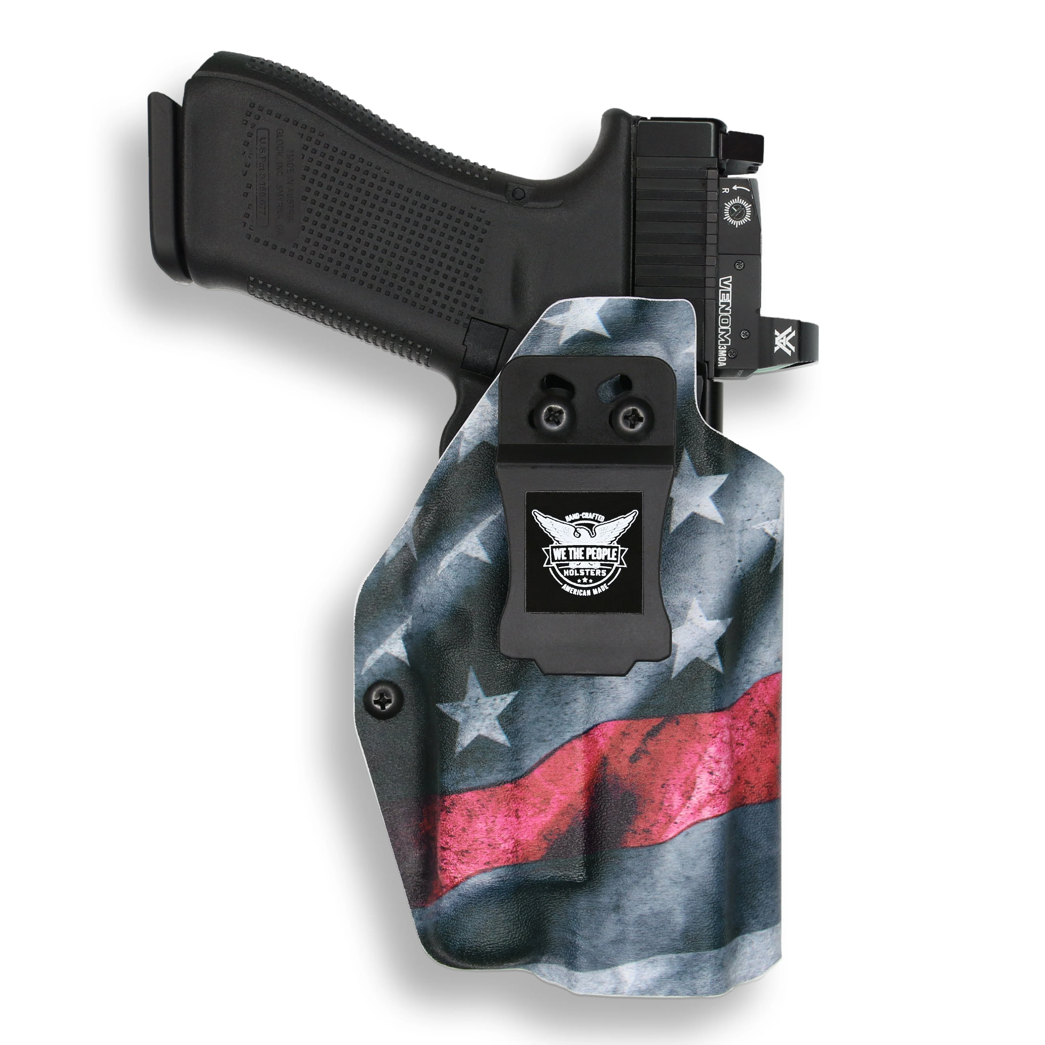 Glock 35 MOS with Streamlight TLR-1/1S/HL Light Red Dot Optic Cut IWB Holster - Image 13
