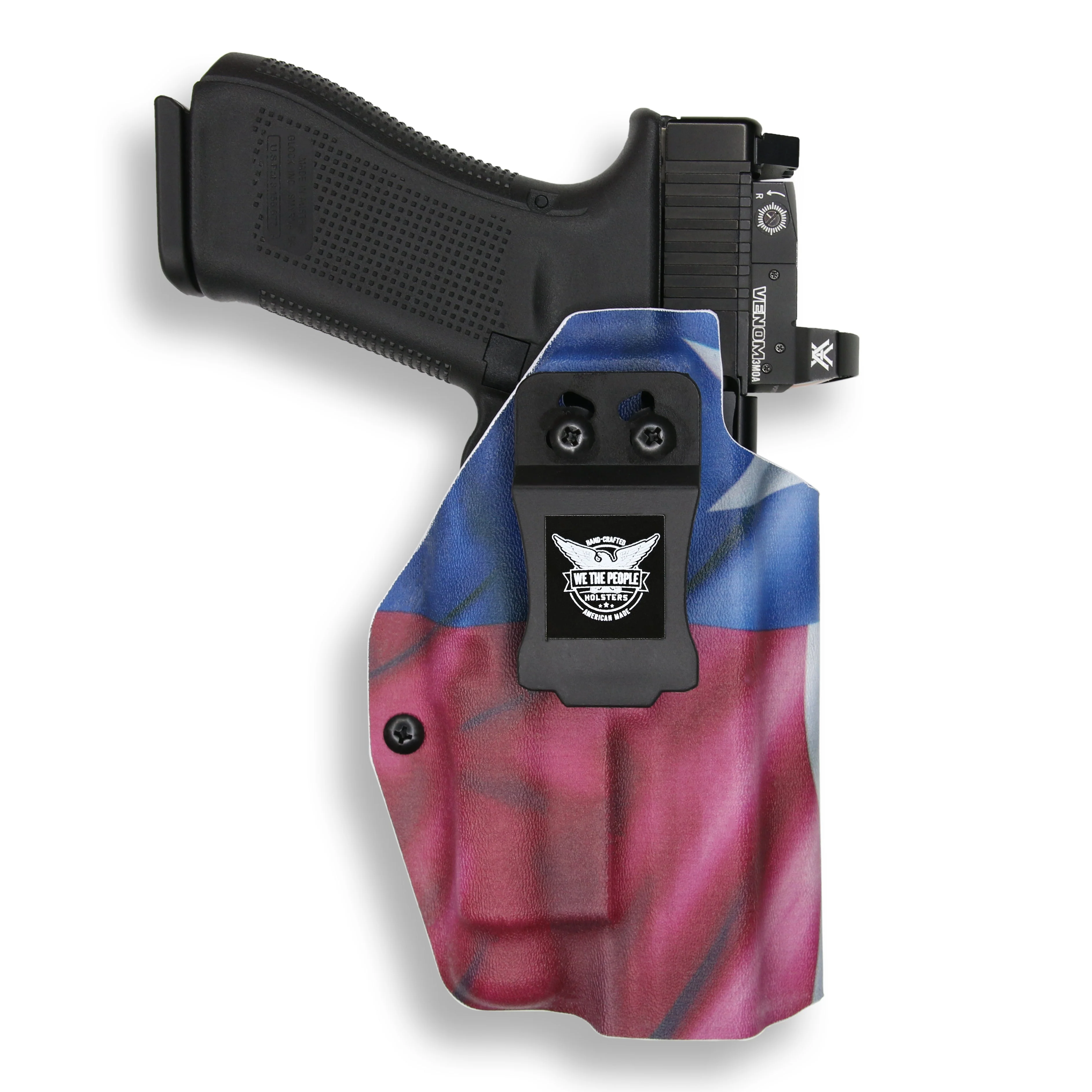 Glock 35 MOS with Streamlight TLR-1/1S/HL Light Red Dot Optic Cut IWB Holster - Image 17
