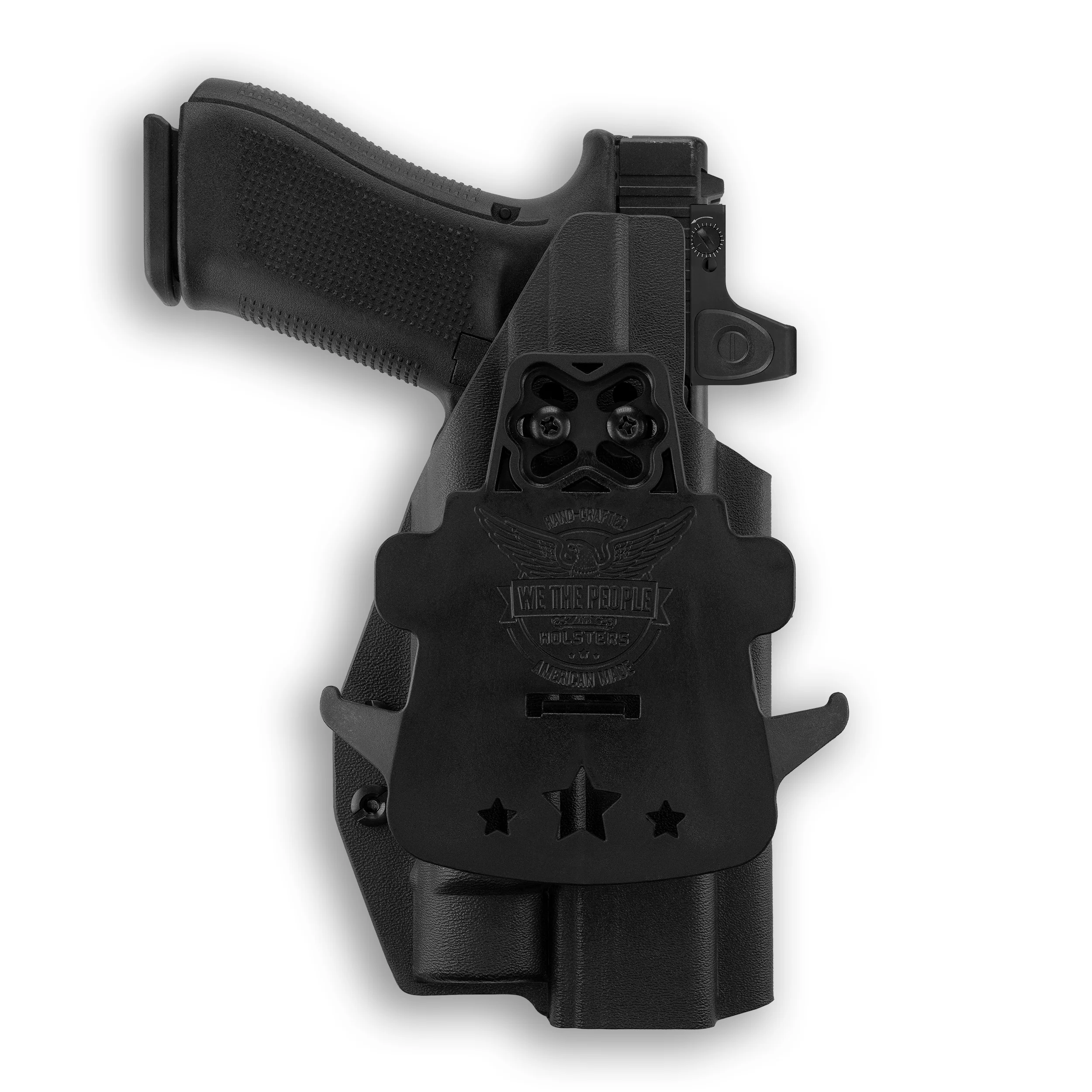 Glock 34 MOS with Streamlight TLR-1 HL-X Light Red Dot Optic Cut OWB Holster - Image 4