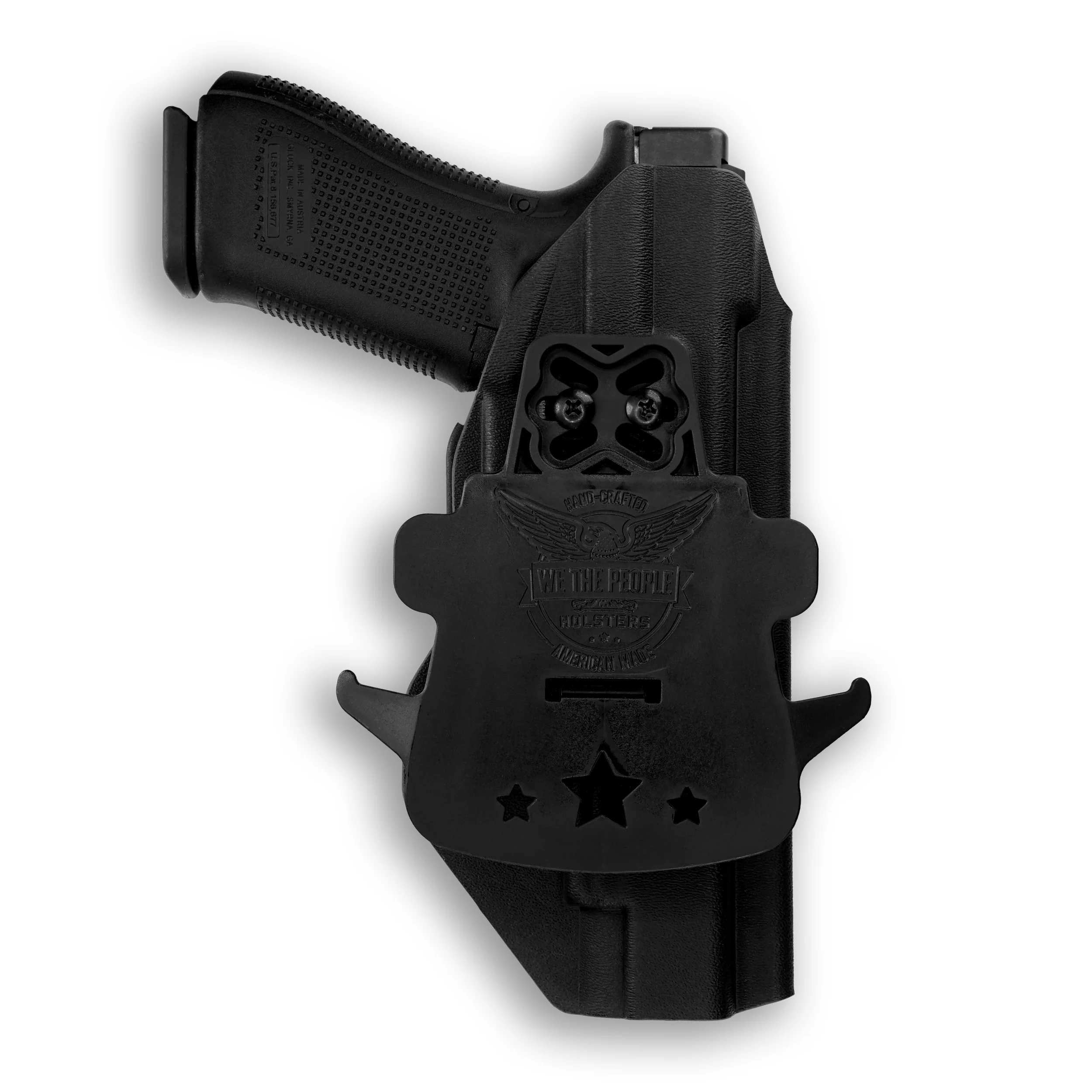 Glock 34 with Crimson Trace CMR-201 Rail Master Universal Laser OWB Holster - Image 4