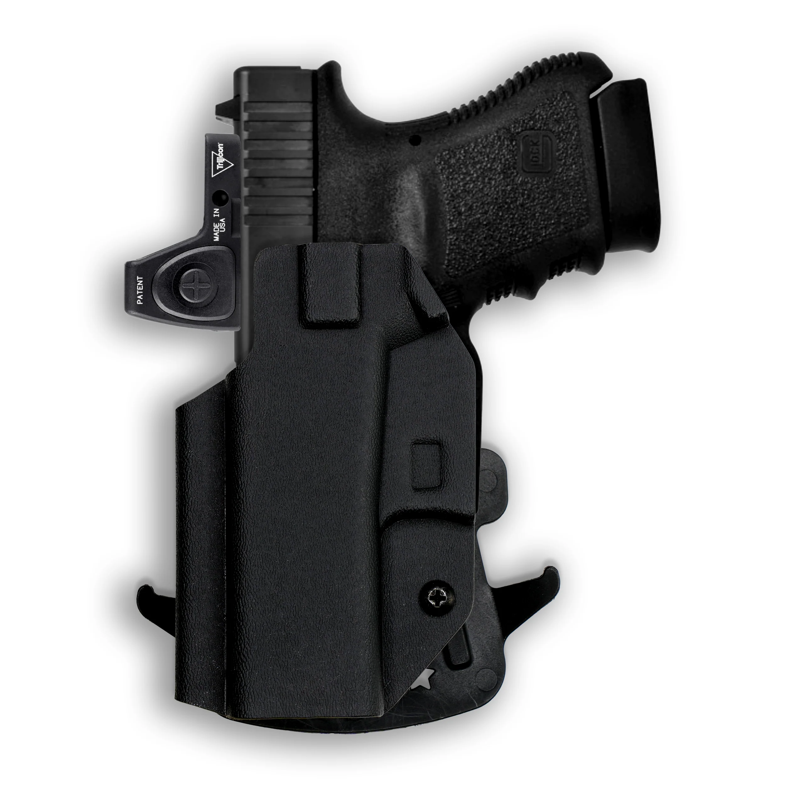 Glock 36 MOS Red Dot Optic Cut OWB Holster - Image 3