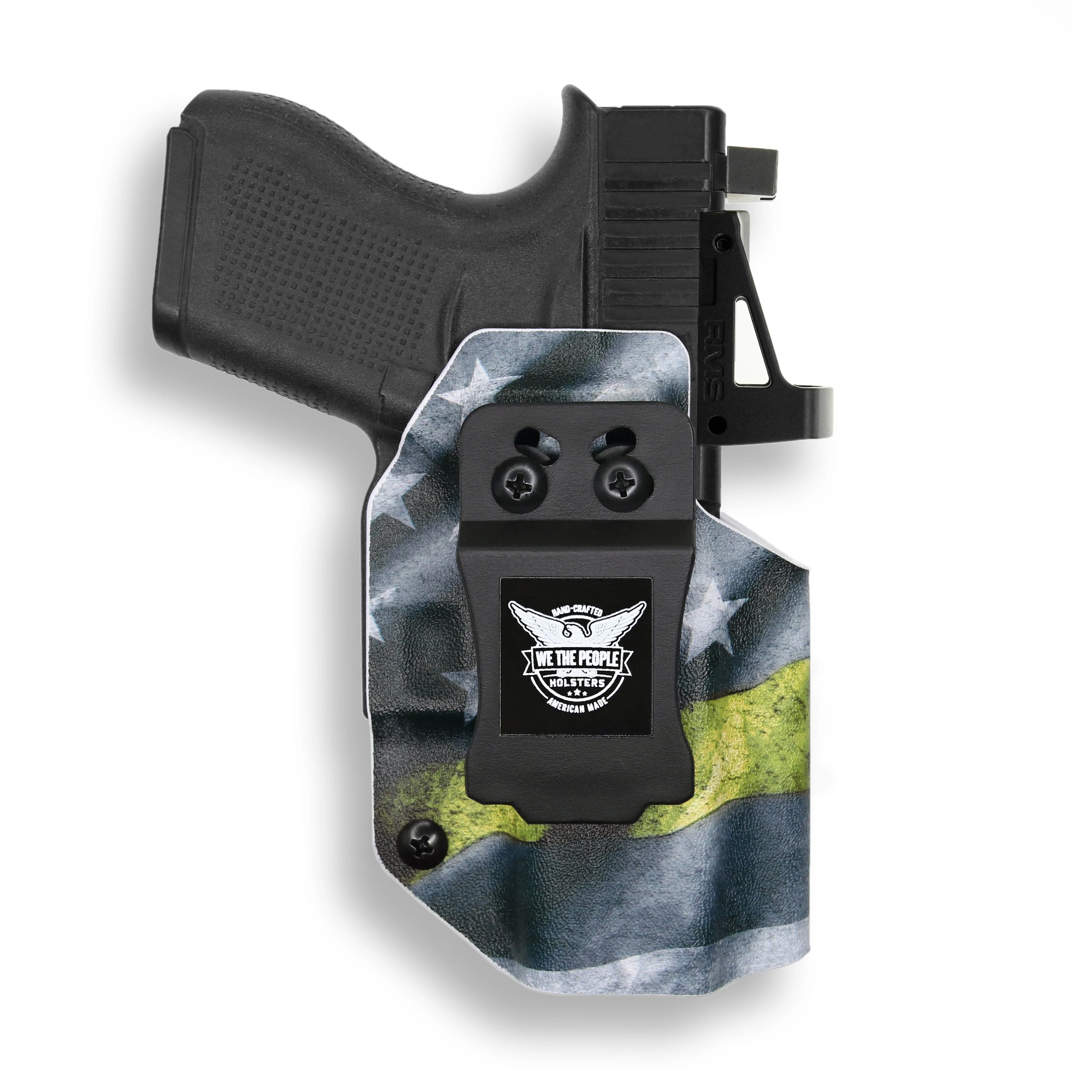 Glock 43/43X with Streamlight TLR-7 Sub Light Red Dot Optic Cut IWB Holster - Image 17
