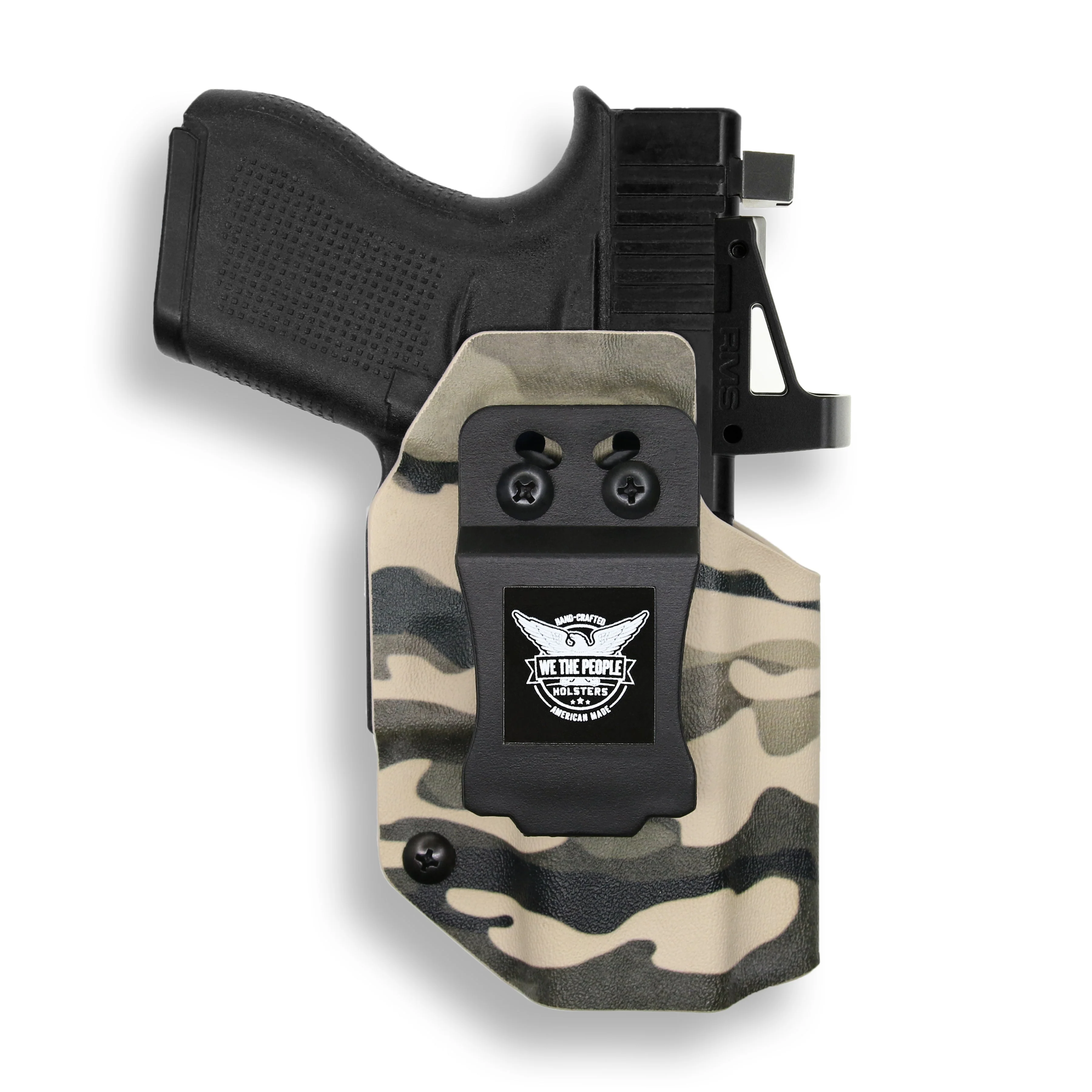 Glock 43/43X with Streamlight TLR-7 Sub Light Red Dot Optic Cut IWB Holster - Image 24