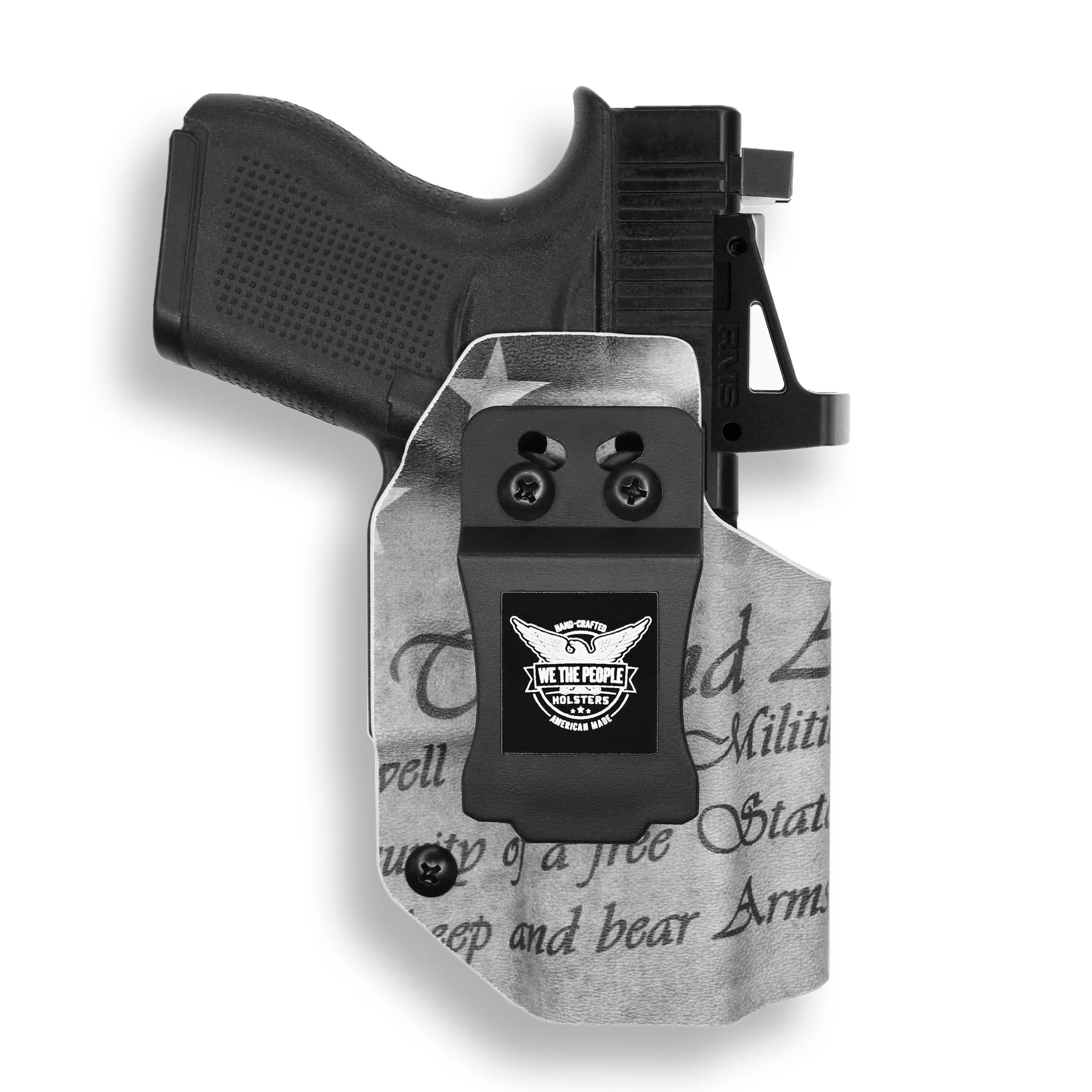 Glock 43/43X with Streamlight TLR-7 Sub Light Red Dot Optic Cut IWB Holster - Image 33