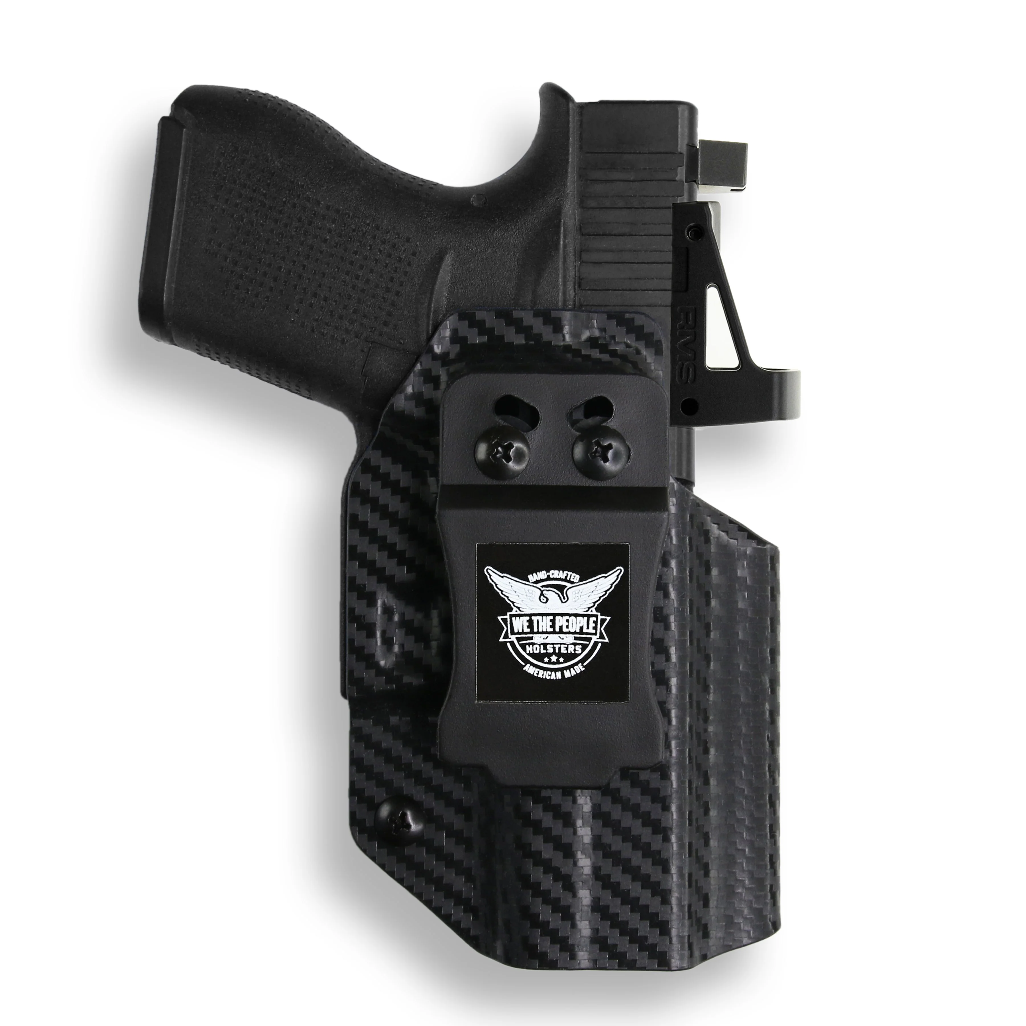 Glock 43/43X with Streamlight TLR-7 Sub Light Red Dot Optic Cut IWB Holster - Image 5