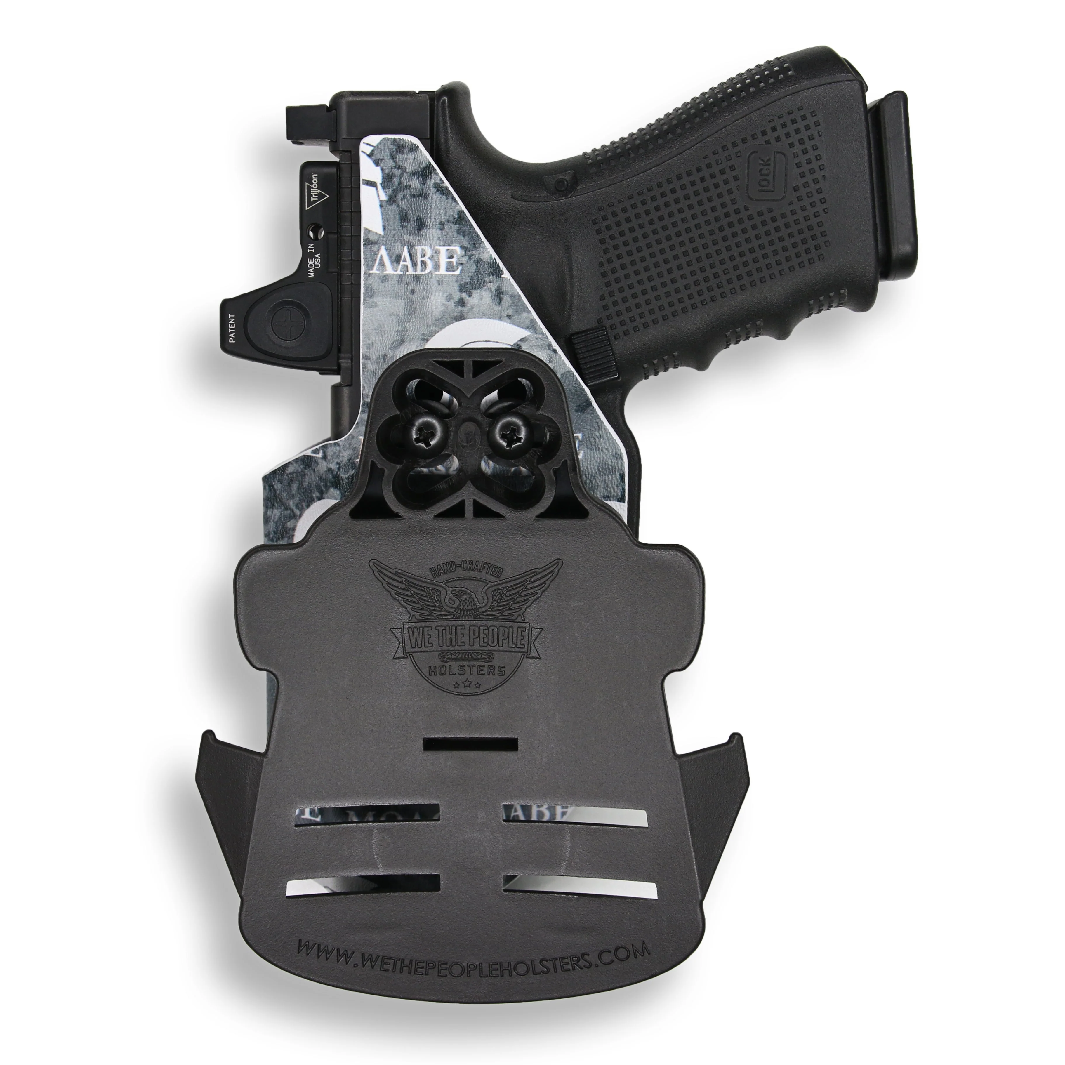 Glock 43/43X with Streamlight TLR-7 Sub Light Red Dot Optic Cut OWB Holster - Image 28