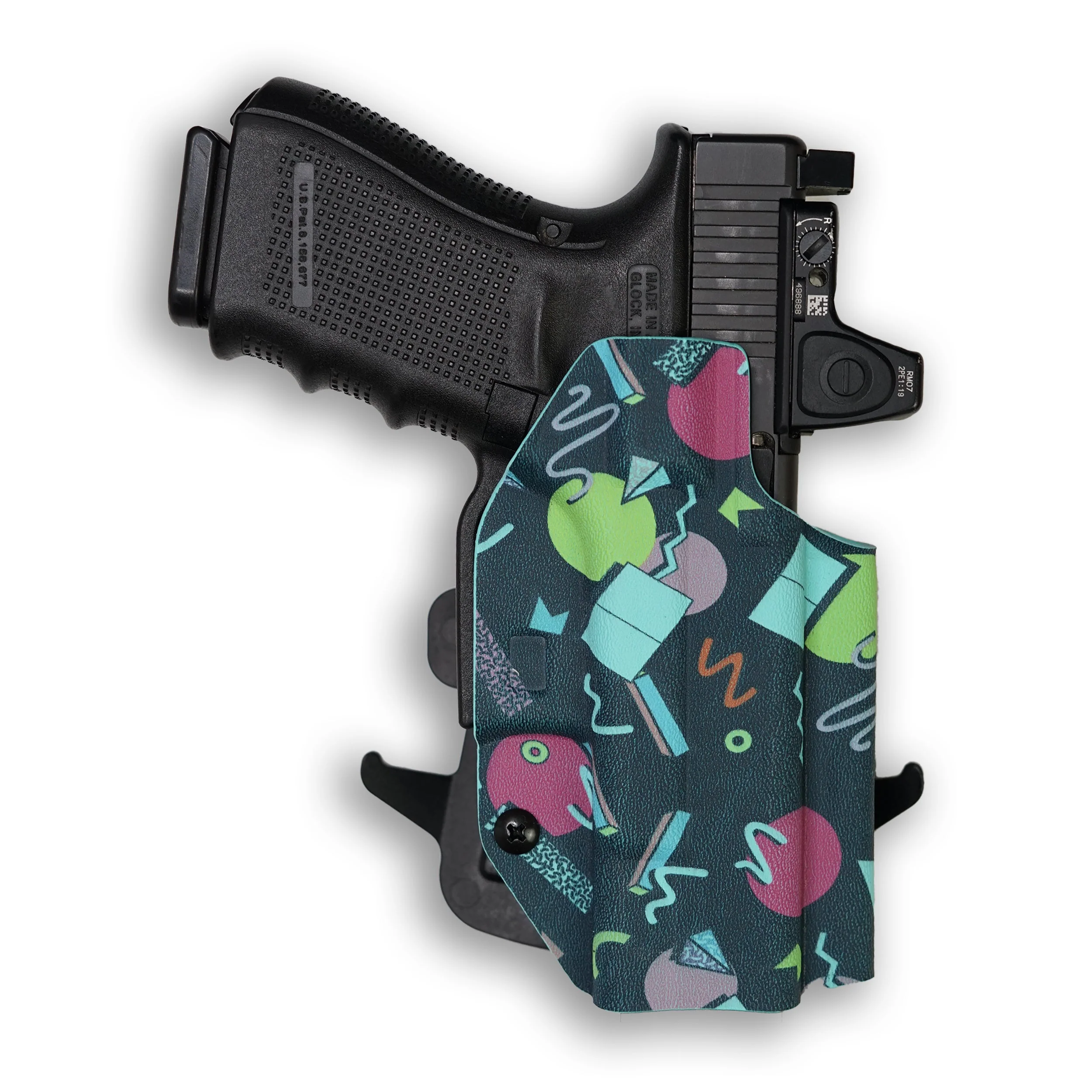 Glock 43/43X with Streamlight TLR-7 Sub Light Red Dot Optic Cut OWB Holster - Image 40