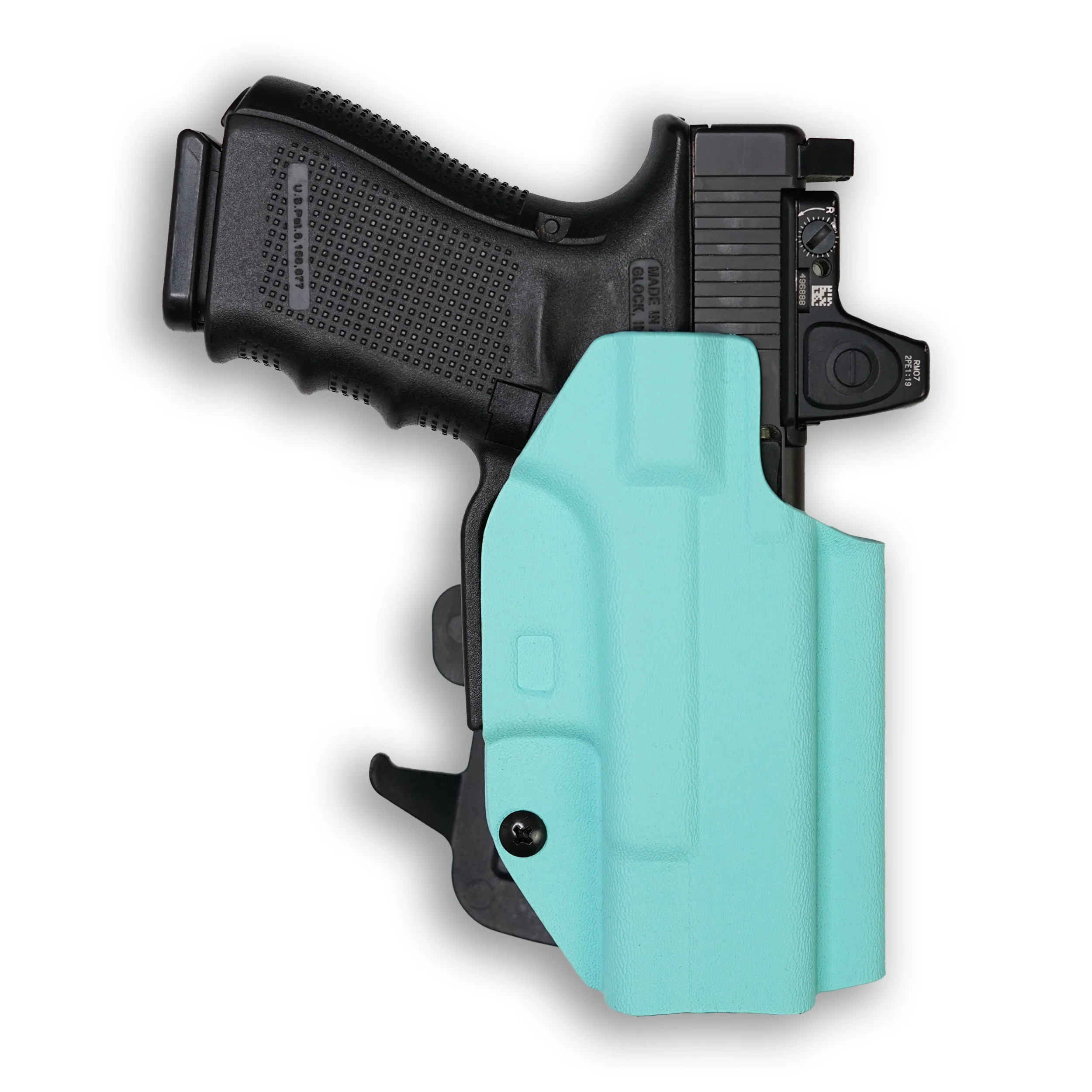 Glock 43/43X with Streamlight TLR-7 Sub Light Red Dot Optic Cut OWB Holster - Image 44