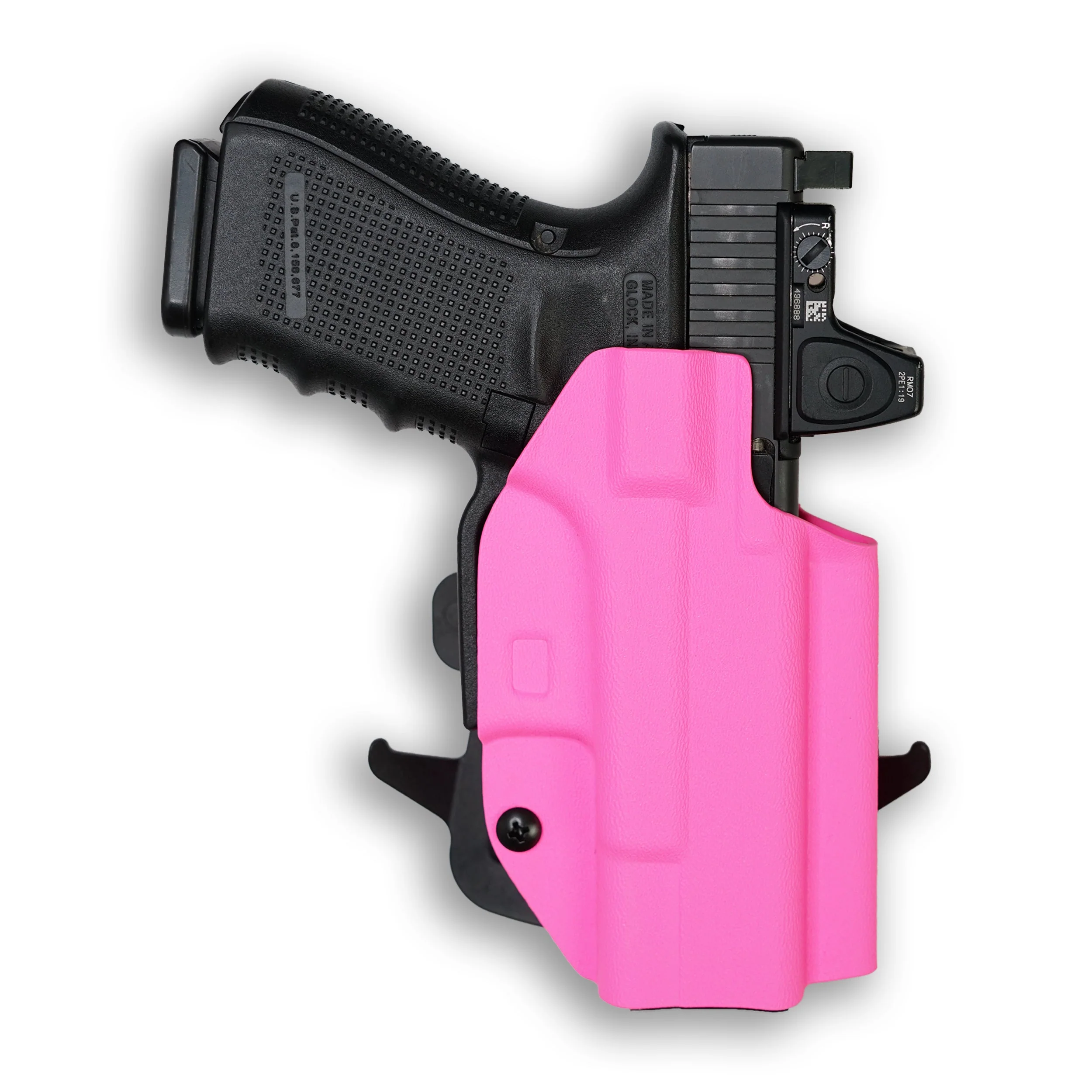 Glock 43/43X with Streamlight TLR-7 Sub Light Red Dot Optic Cut OWB Holster - Image 45