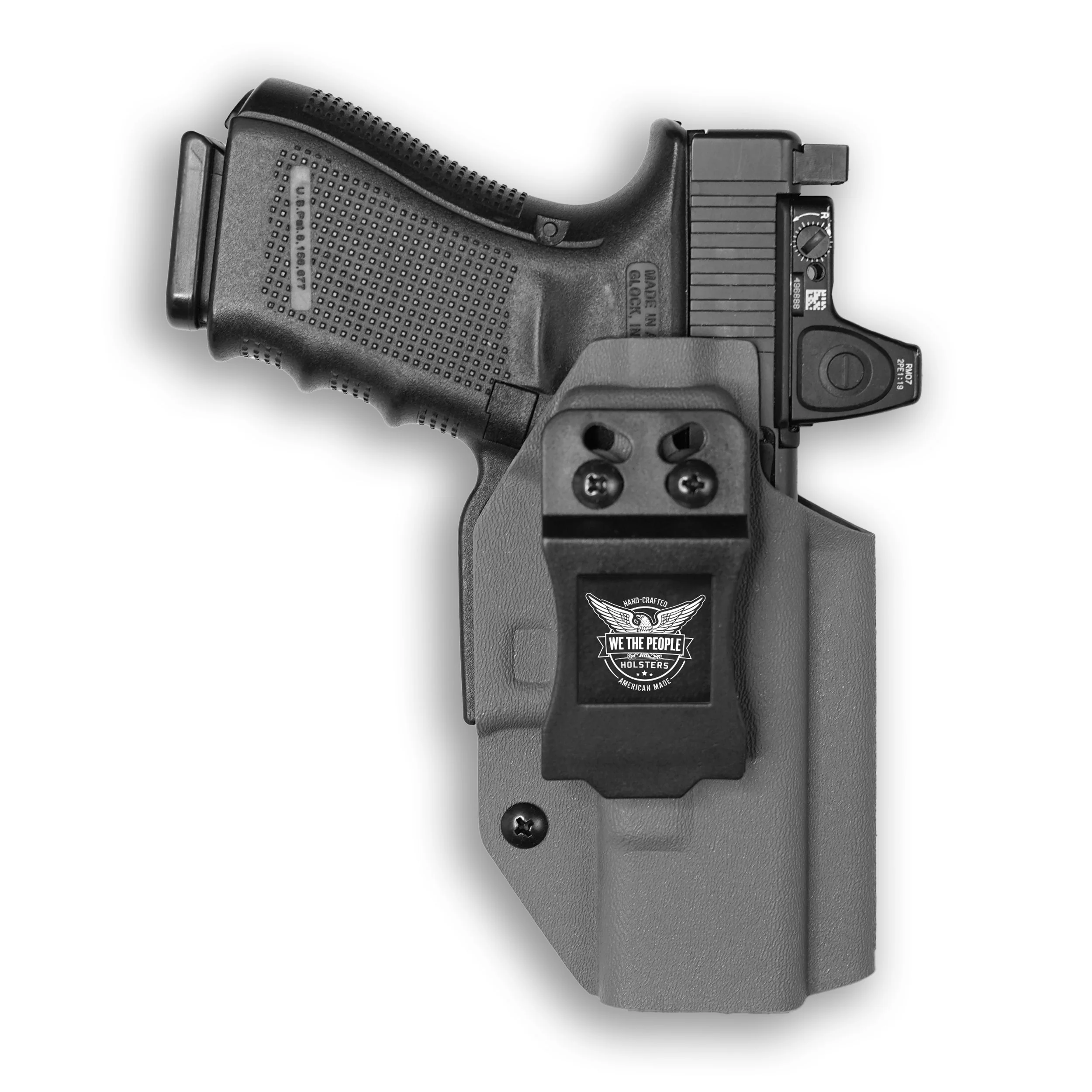 Glock 43/43X with Trigger Guard Streamlight TLR-6 Light/Laser Red Dot Optic Cut IWB Holster - Image 42