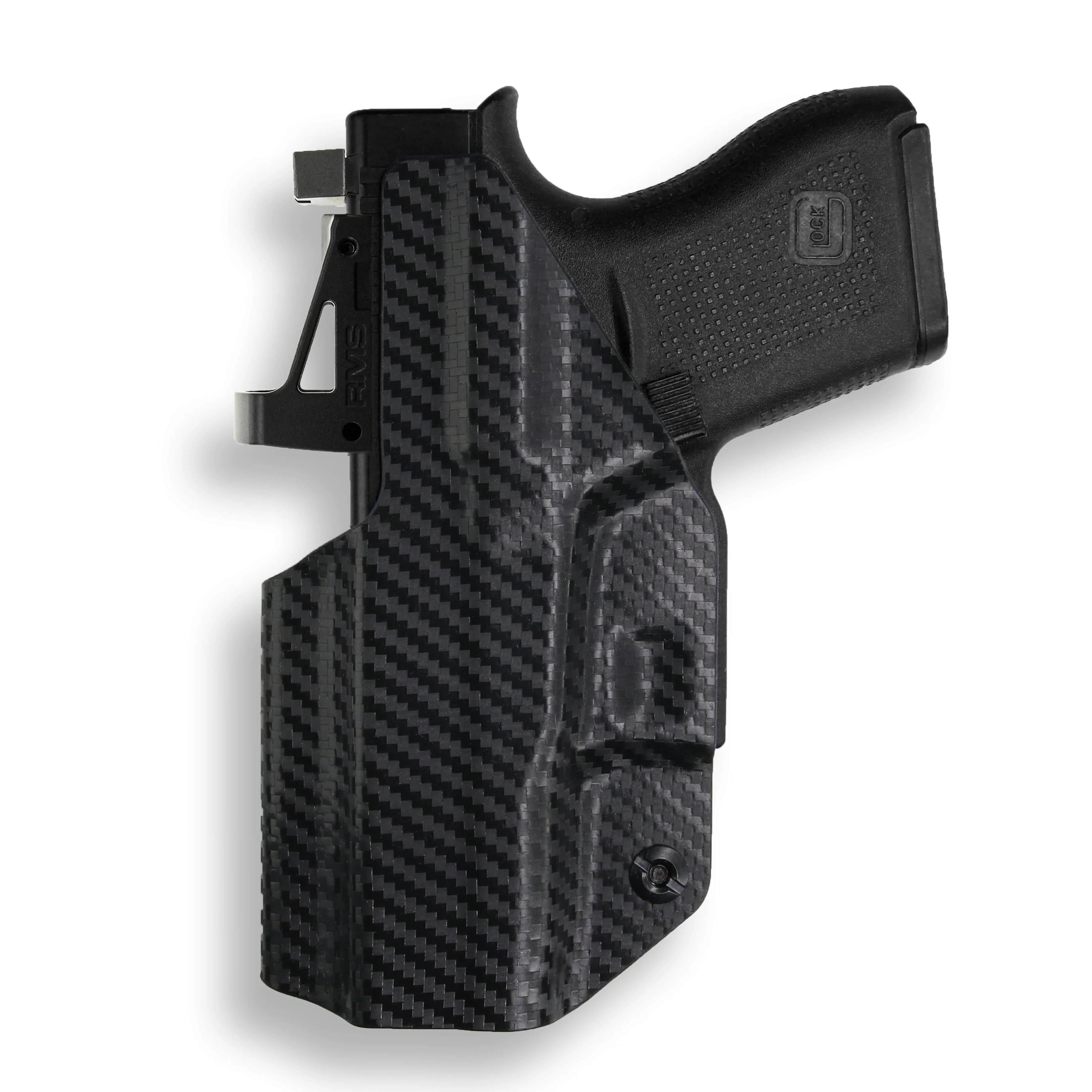 Glock 43X Rail with Streamlight TLR-7 Sub Light Red Dot Optic Cut IWB Holster - Image 6