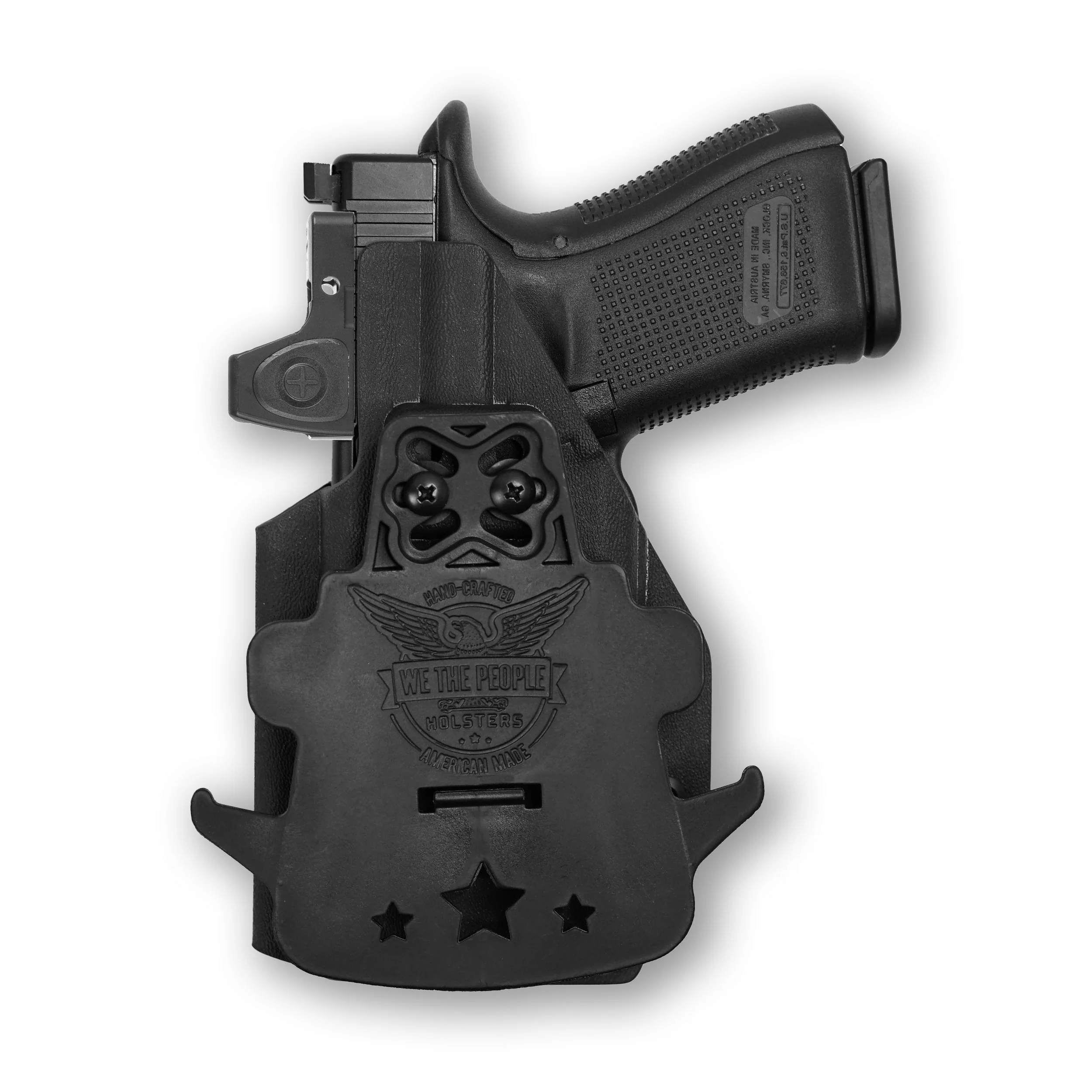 Glock 44 with Inforce WILD1 Light Red Dot Optic Cut OWB Holster - Image 2