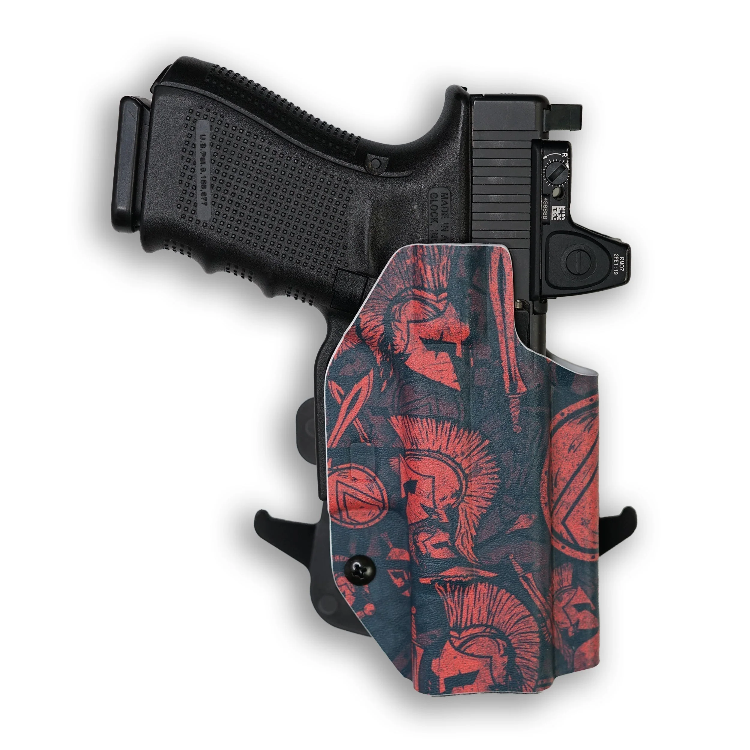 Glock 44 with Solofish SL-1091 Light Red Dot Optic Cut OWB Holster - Image 37