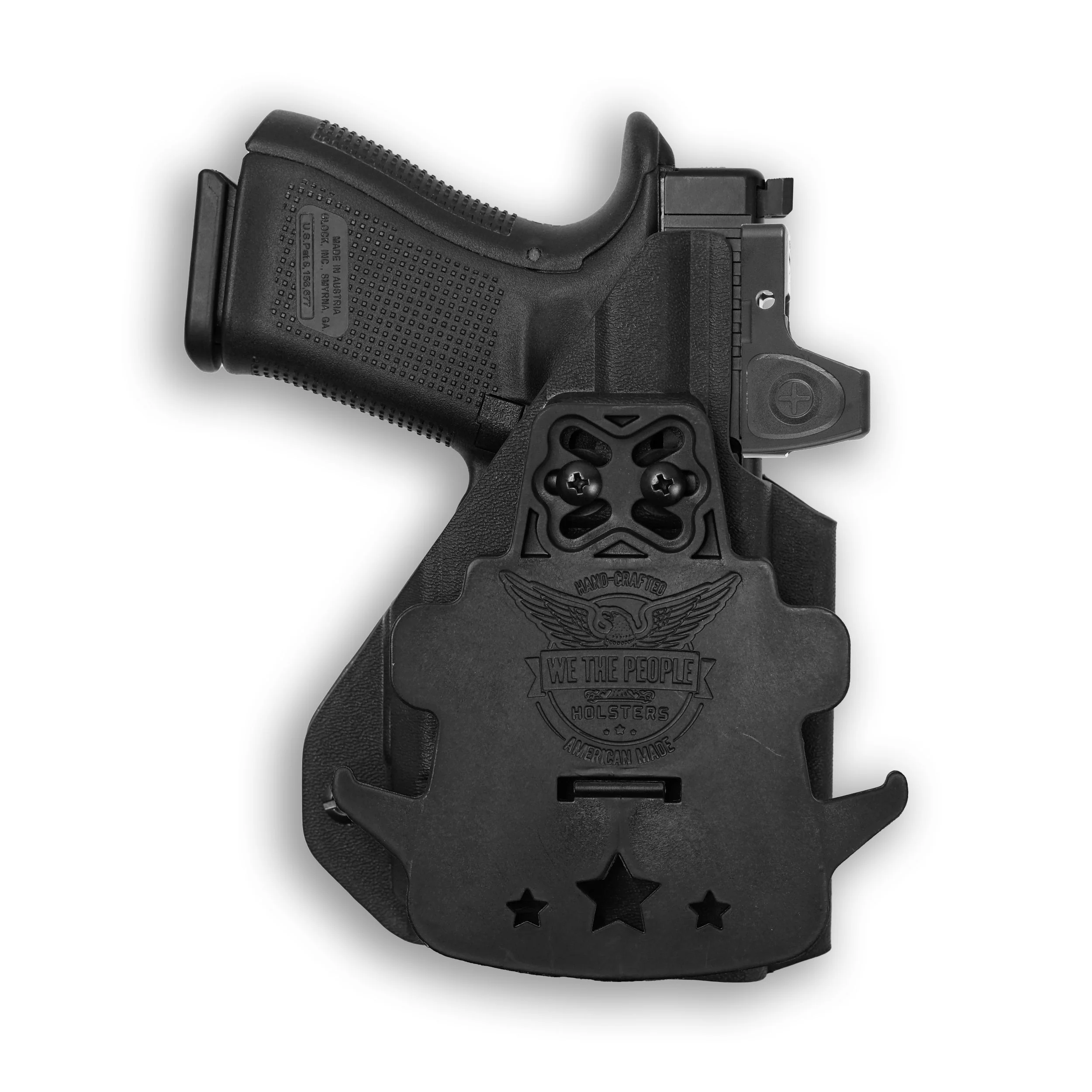 Glock 44 with Solofish SL-1091 Light Red Dot Optic Cut OWB Holster - Image 4