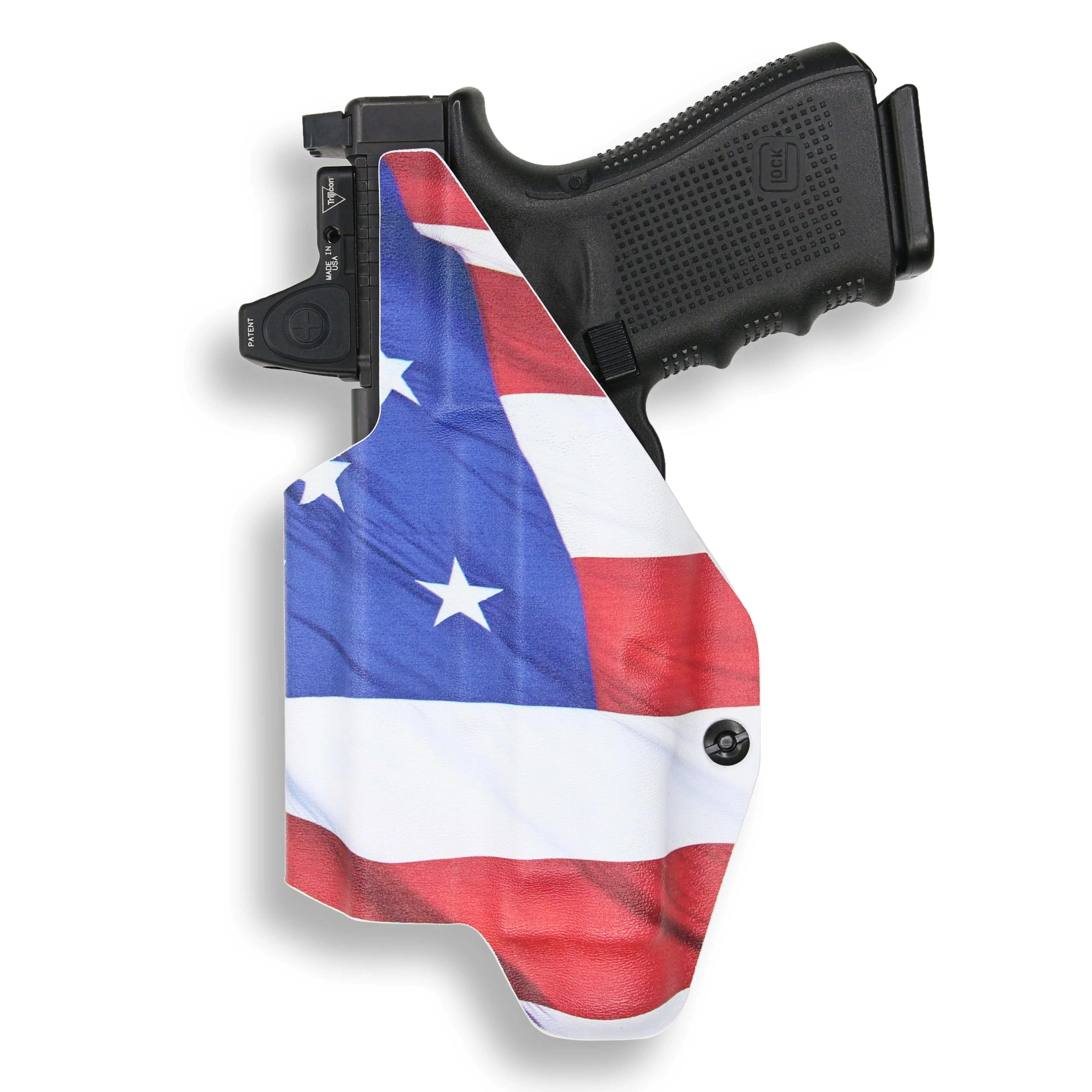 Glock 44 with Streamlight TLR-1/1S/HL Light Red Dot Optic Cut IWB Holster - Image 10