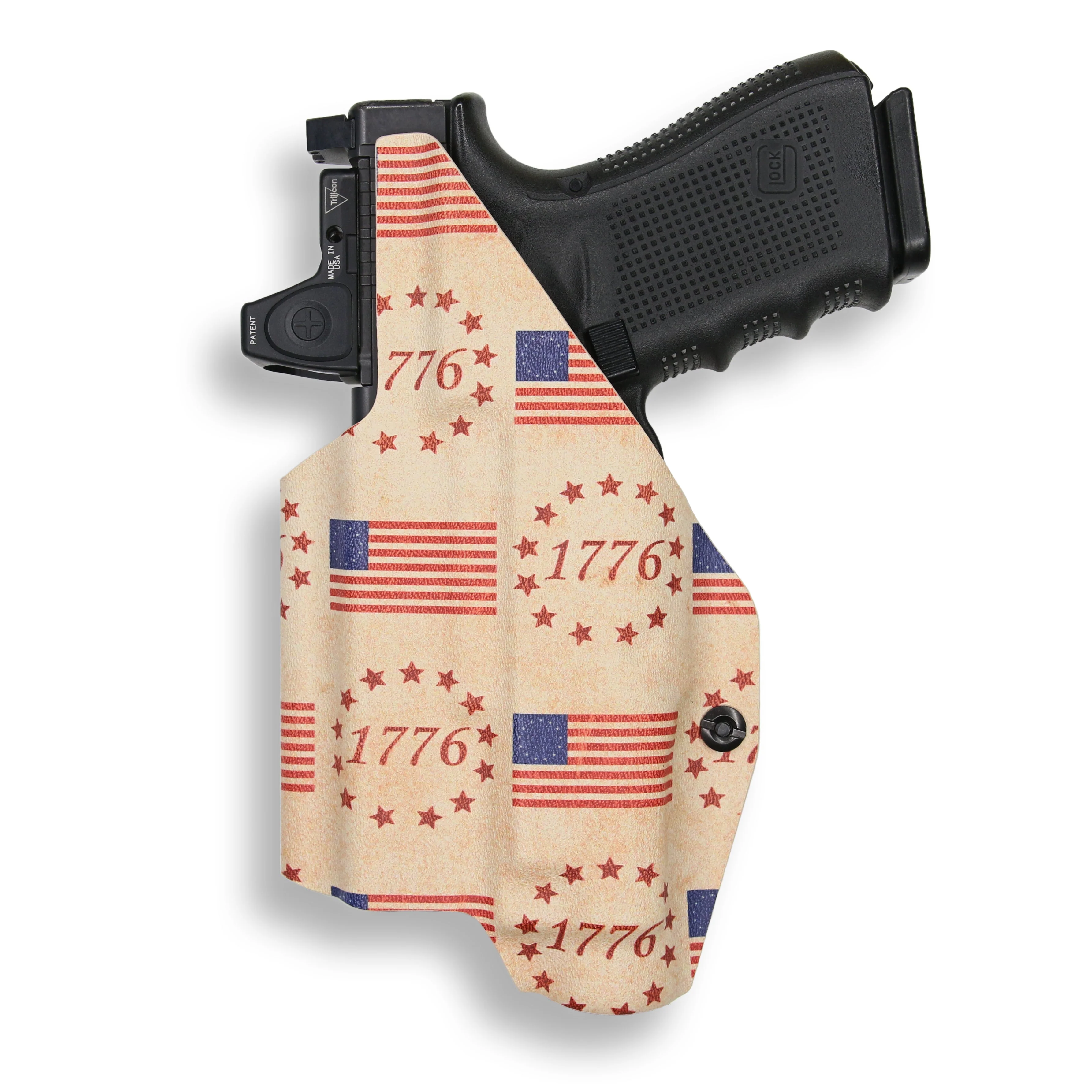 Glock 44 with Streamlight TLR-1/1S/HL Light Red Dot Optic Cut IWB Holster - Image 33
