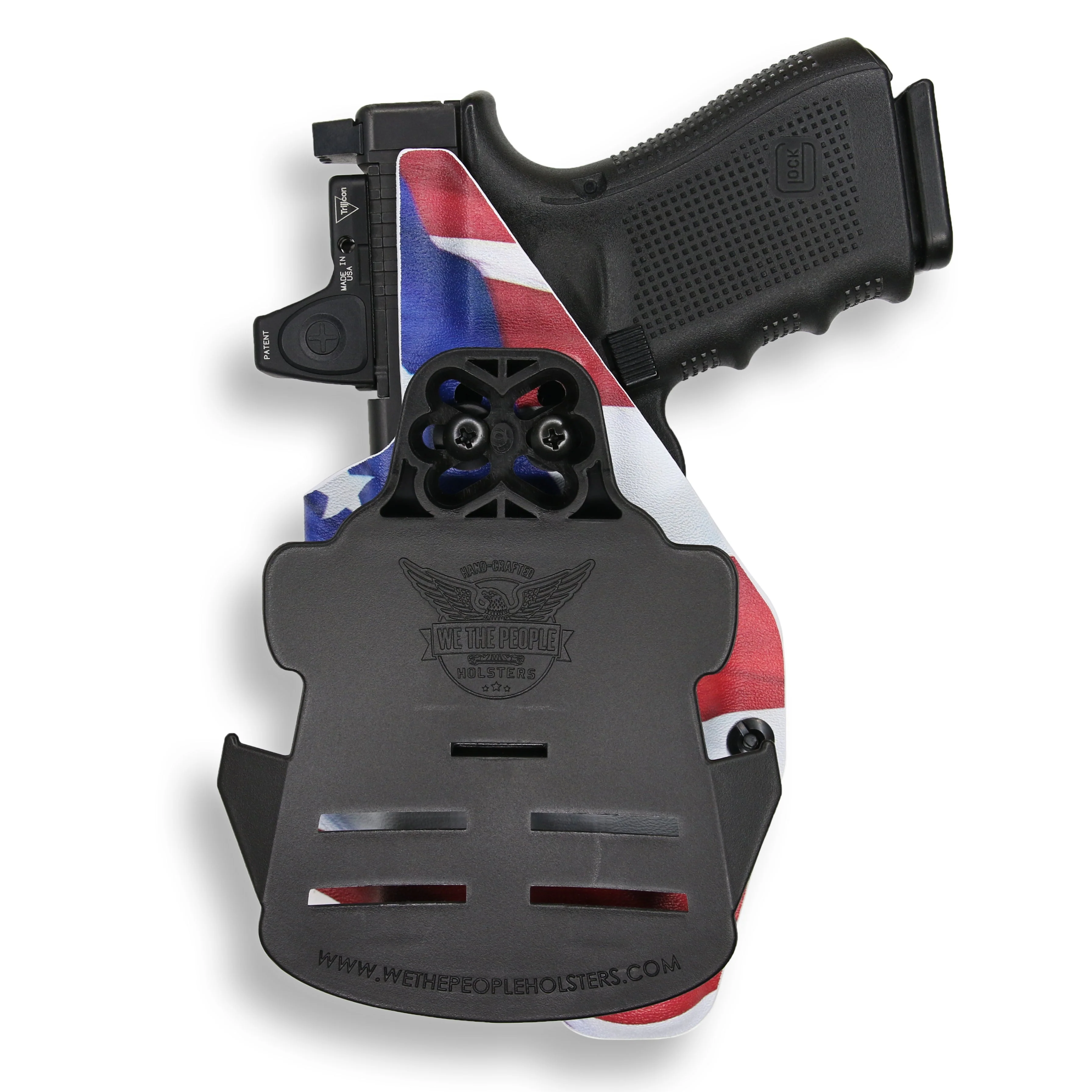 Glock 44 with Streamlight TLR-1/1S/HL Light Red Dot Optic Cut OWB Holster - Image 10