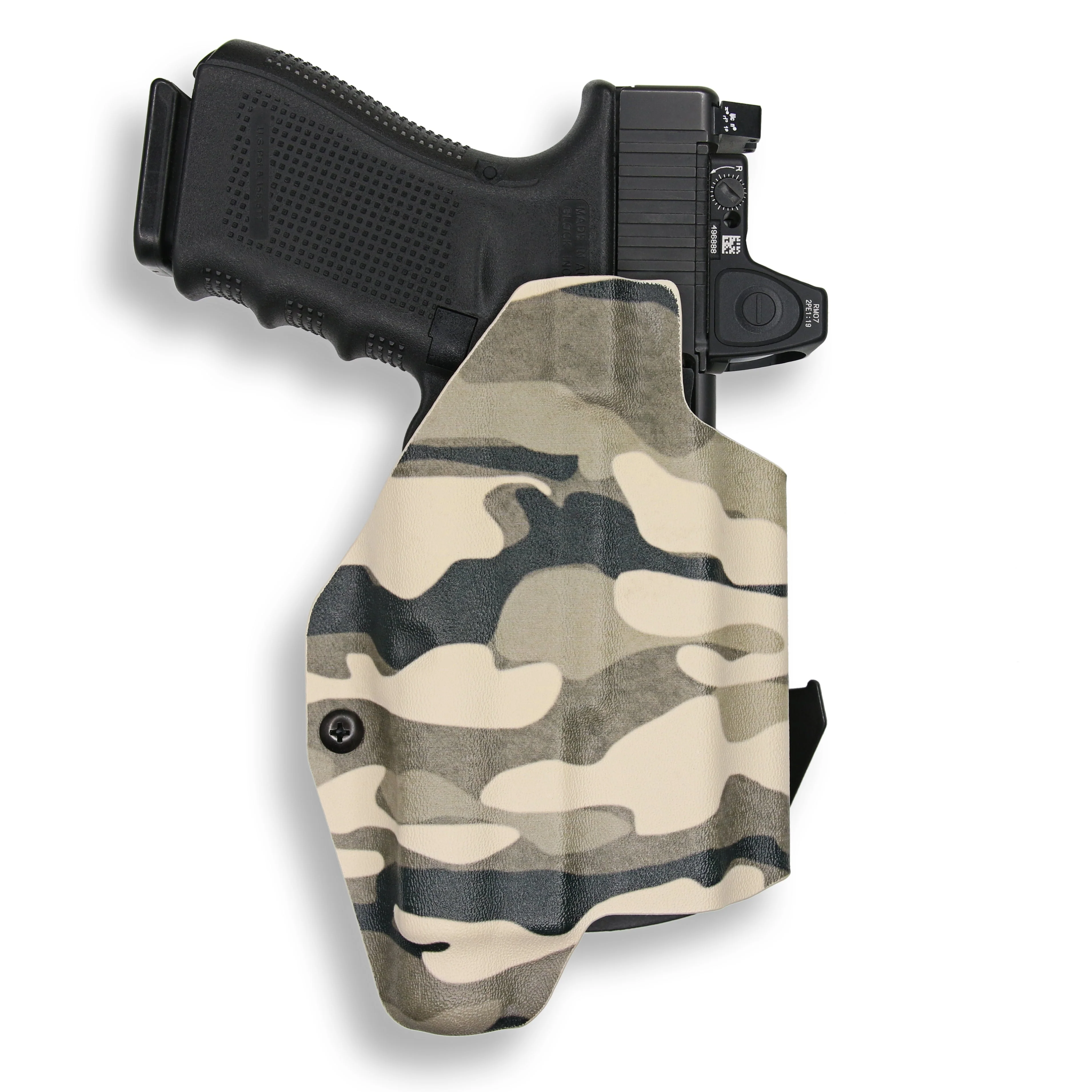 Glock 44 with Streamlight TLR-1/1S/HL Light Red Dot Optic Cut OWB Holster - Image 24