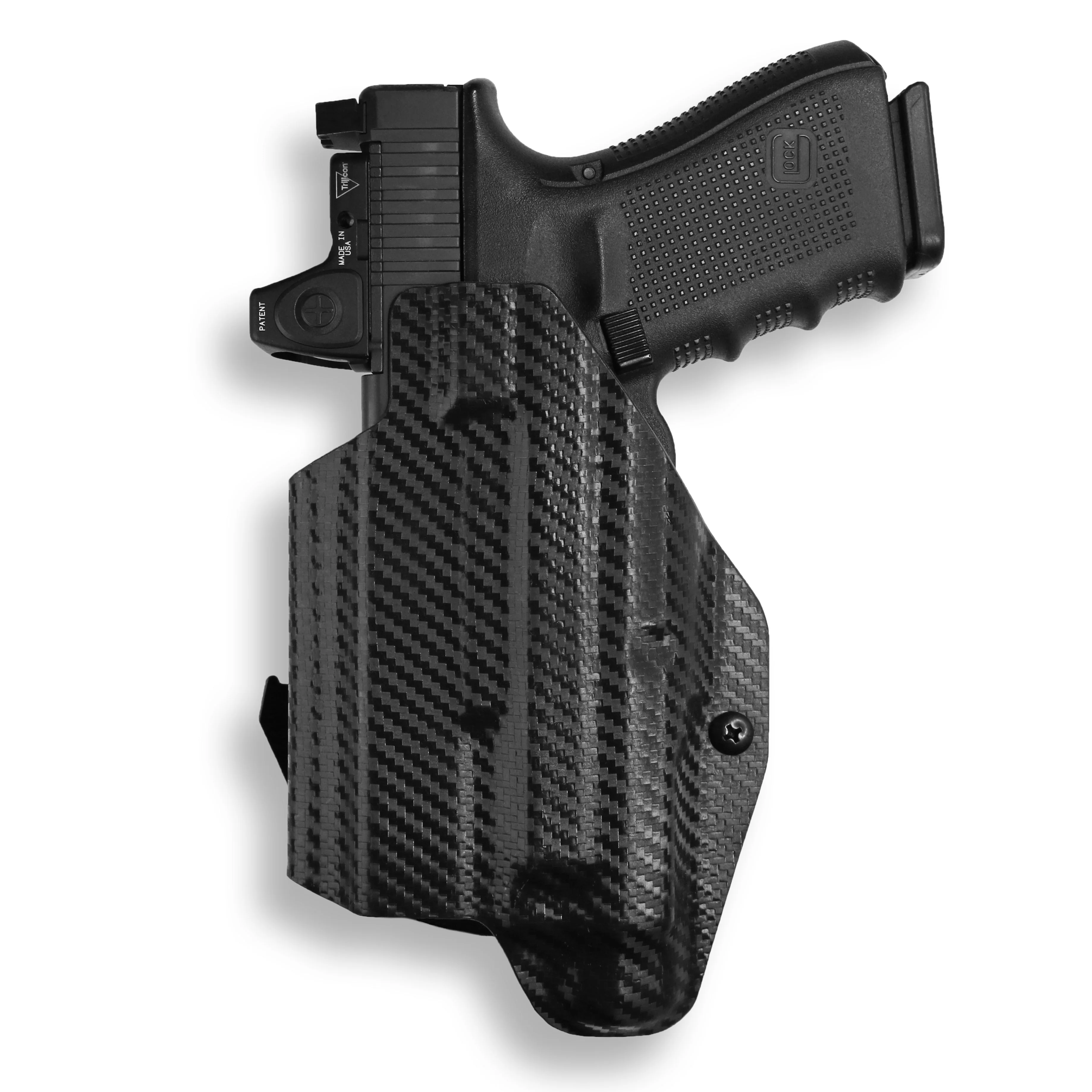 Glock 44 with Streamlight TLR-1/1S/HL Light Red Dot Optic Cut OWB Holster - Image 7