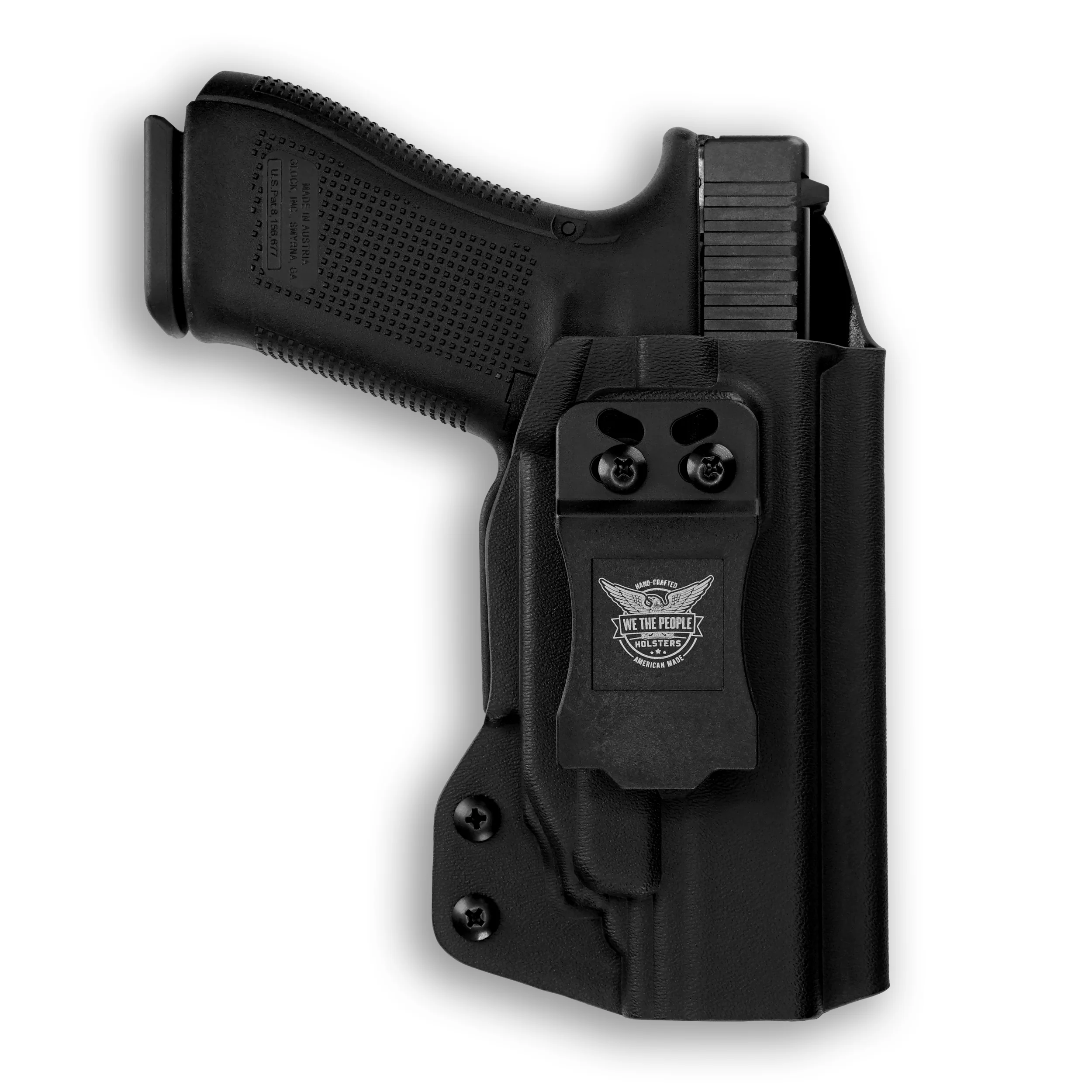 Glock 44 with Crimson Trace CMR-201 Rail Master Universal Laser IWB Holster