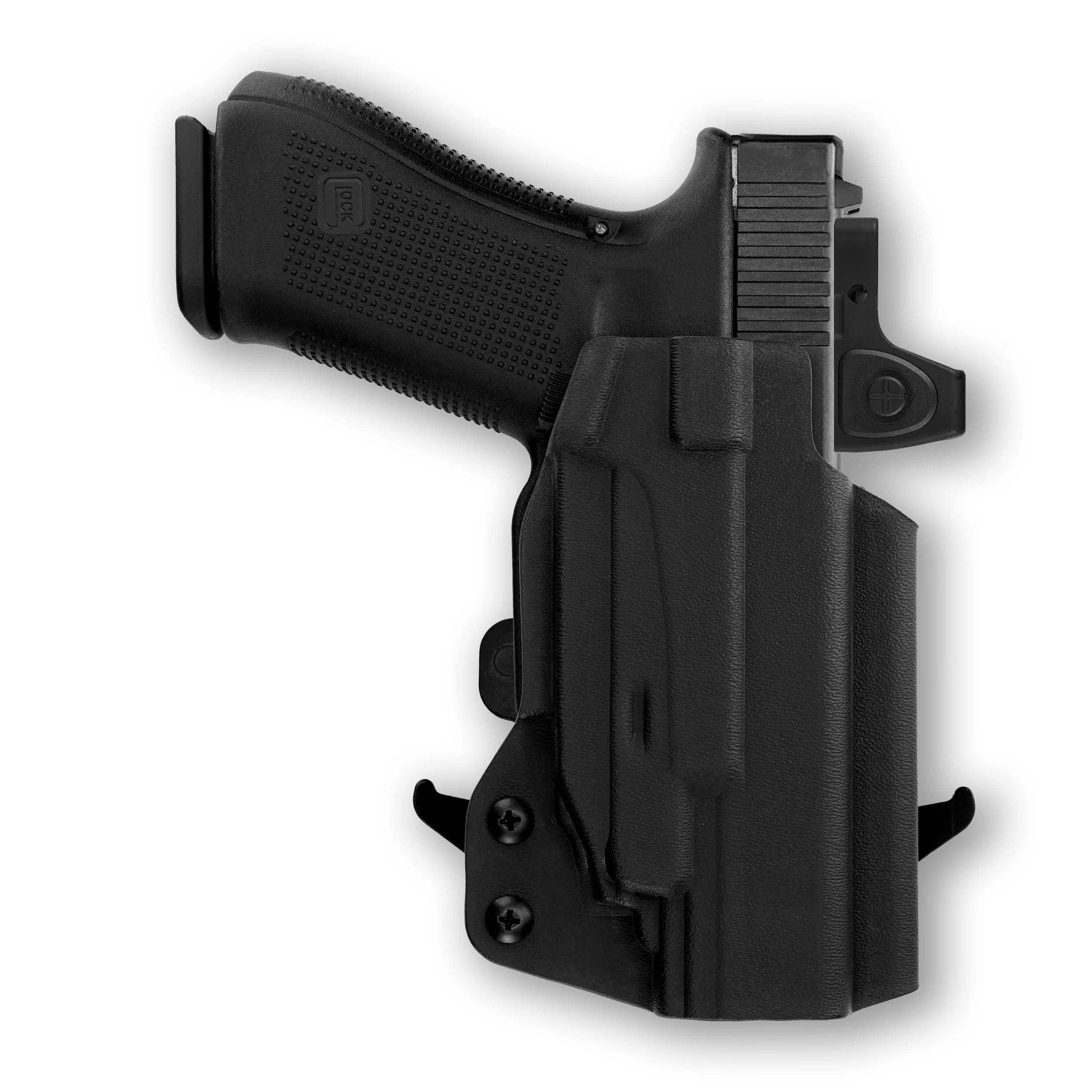 Glock 19/19X Gen 6 with Crimson Trace CMR-201 Rail Master Universal Laser Red Dot Optic Cut OWB Holster