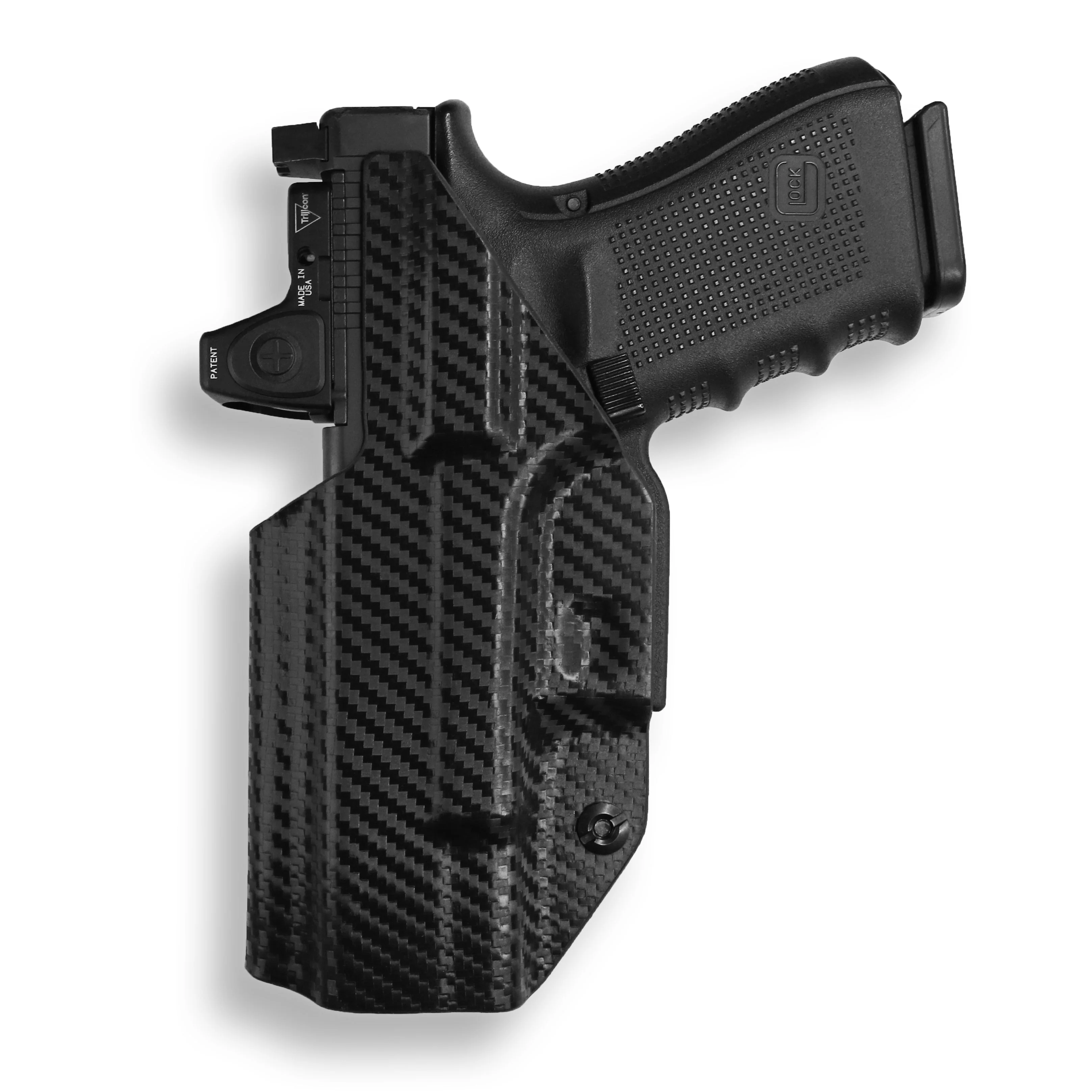 Glock 45 Gen 6 with Olight Baldr RL Mini Light Red Dot Optic Cut IWB Holster - Image 6