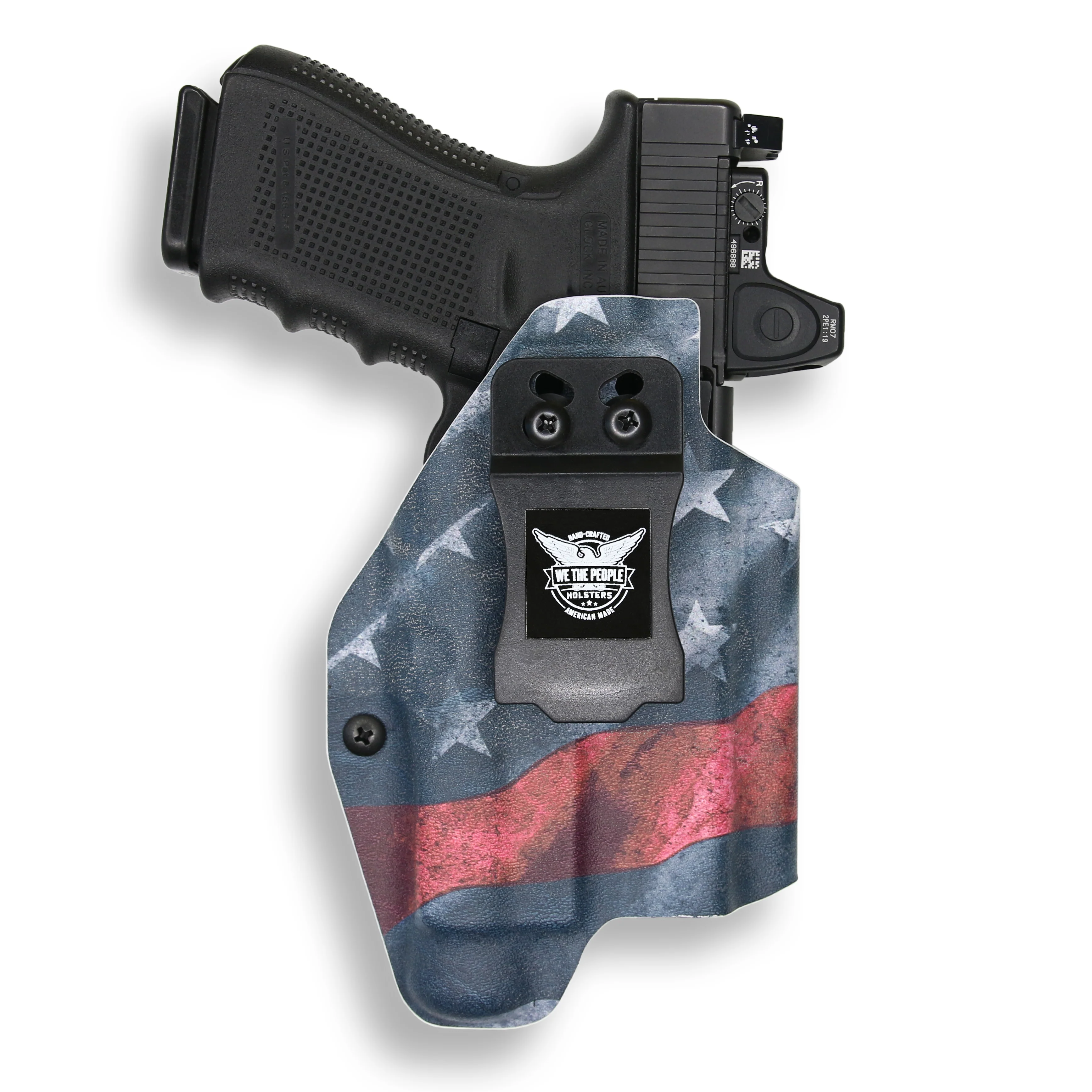 Glock 45 MOS with Streamlight TLR-1/1S/HL Light Red Dot Optic Cut IWB Holster - Image 15