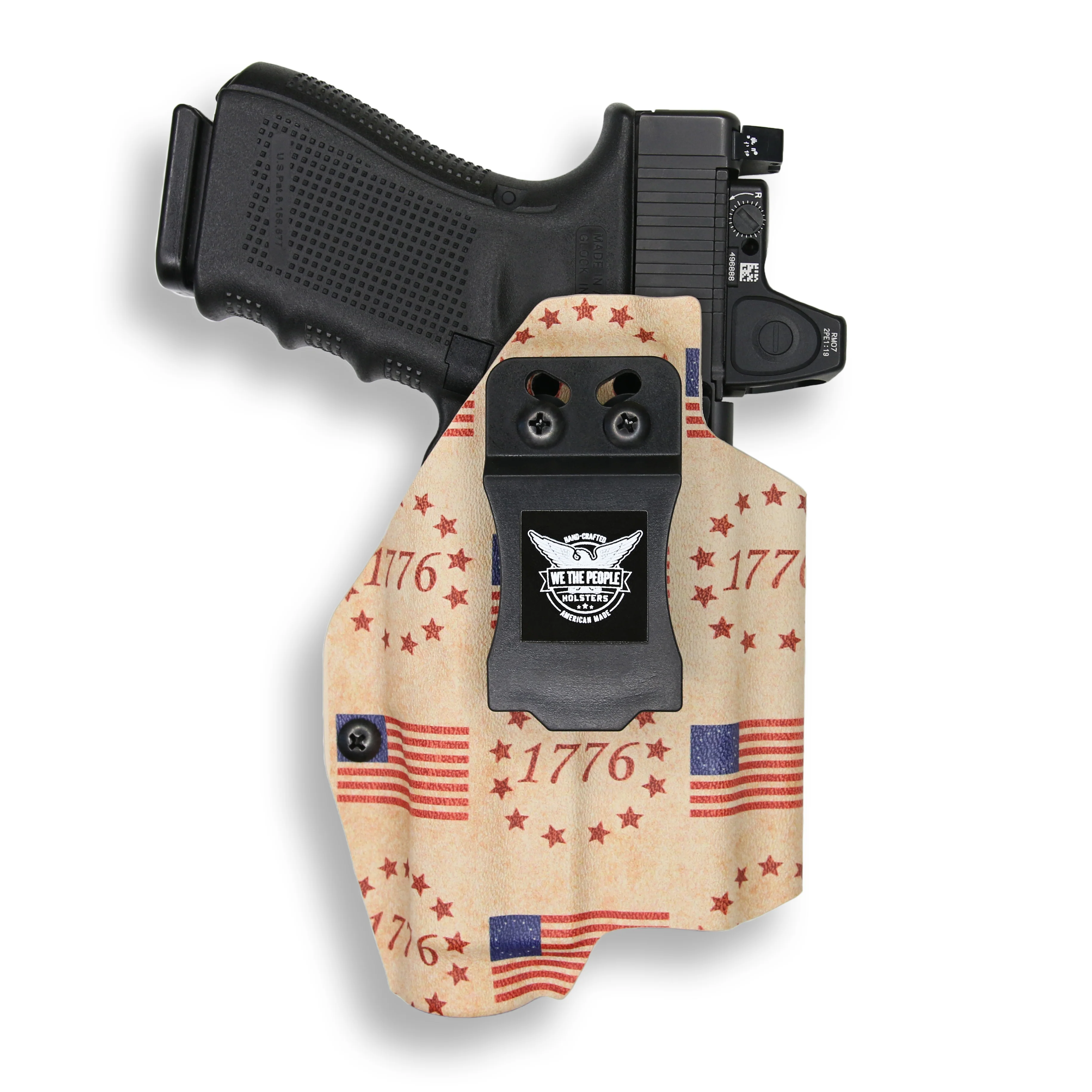 Glock 45 MOS with Streamlight TLR-1/1S/HL Light Red Dot Optic Cut IWB Holster - Image 30