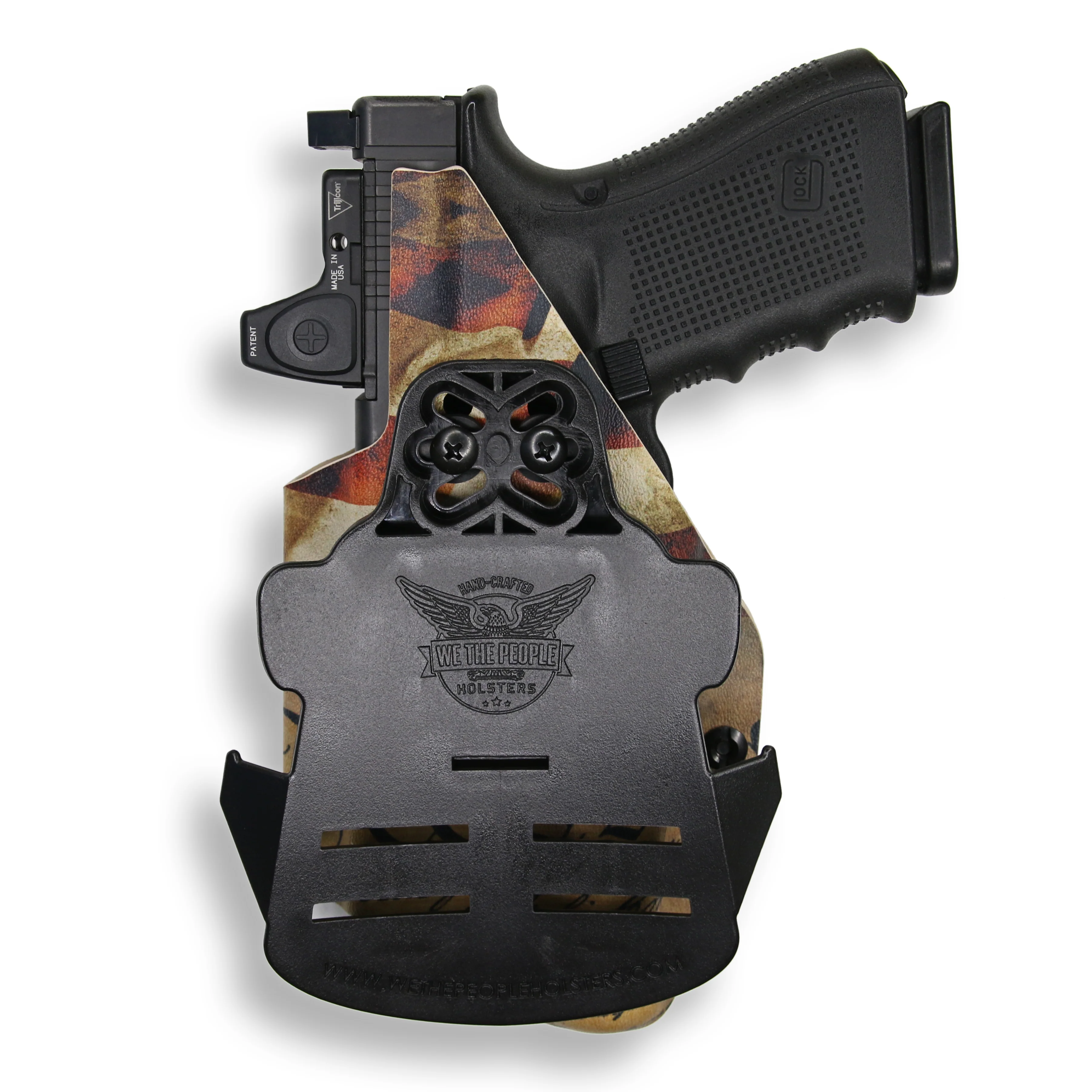 Glock 45 Gen 6 with Streamlight TLR-1/1S/HL Light Red Dot Optic Cut OWB Holster - Image 12