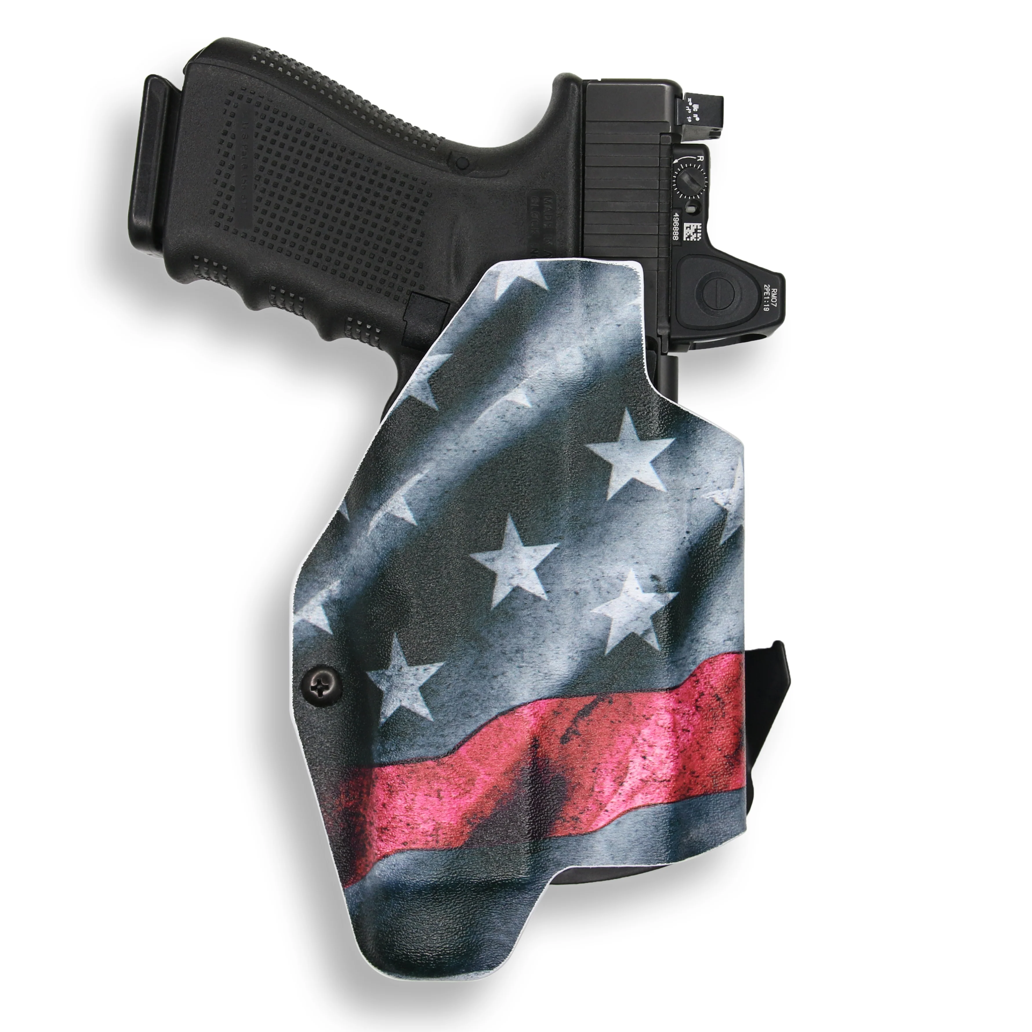 Glock 45 Gen 6 with Streamlight TLR-1/1S/HL Light Red Dot Optic Cut OWB Holster - Image 15