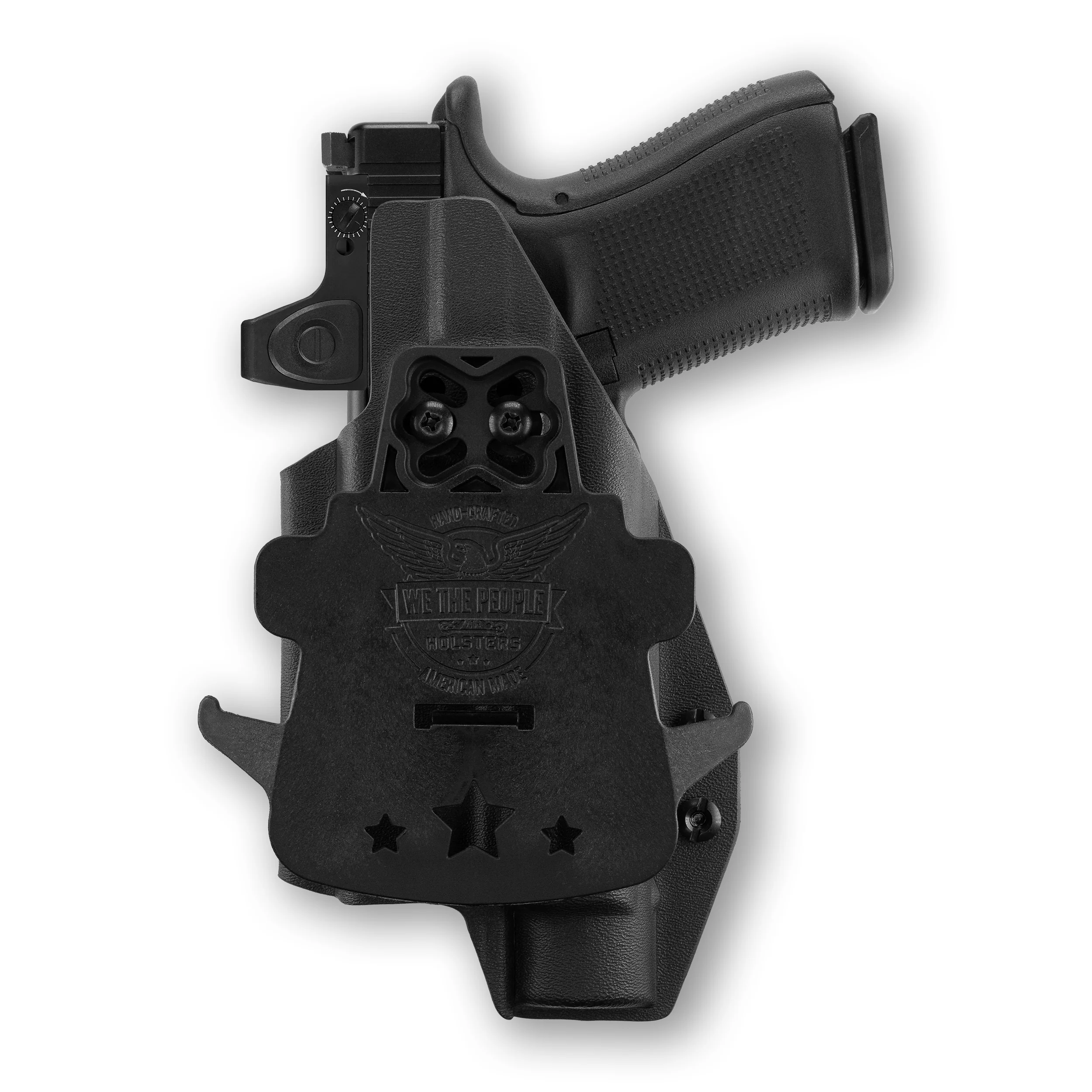 Glock 45 MOS with Streamlight TLR-1 HL-X Light Red Dot Optic Cut OWB Holster - Image 2
