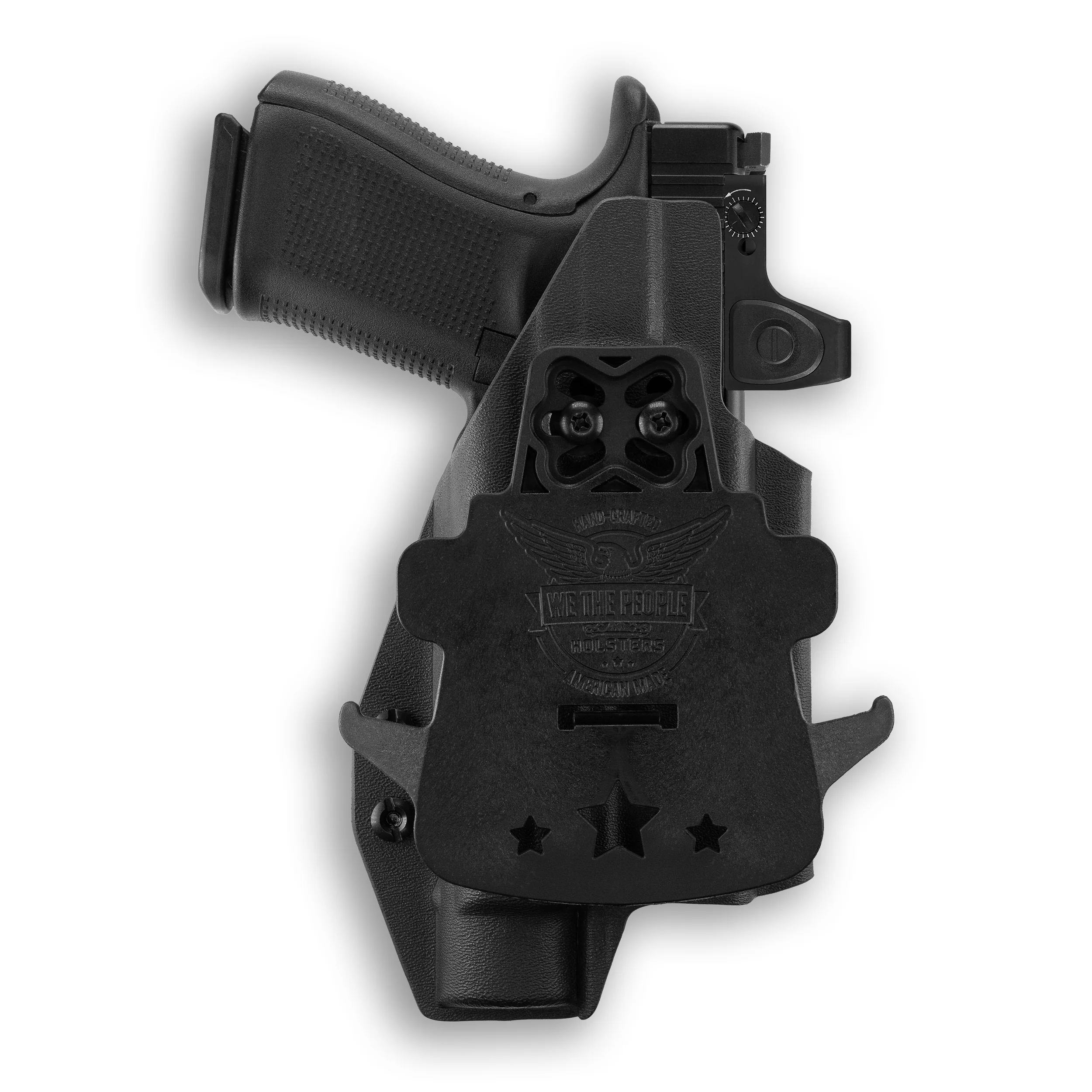 Glock 45 MOS with Streamlight TLR-1 HL-X Light Red Dot Optic Cut OWB Holster - Image 4