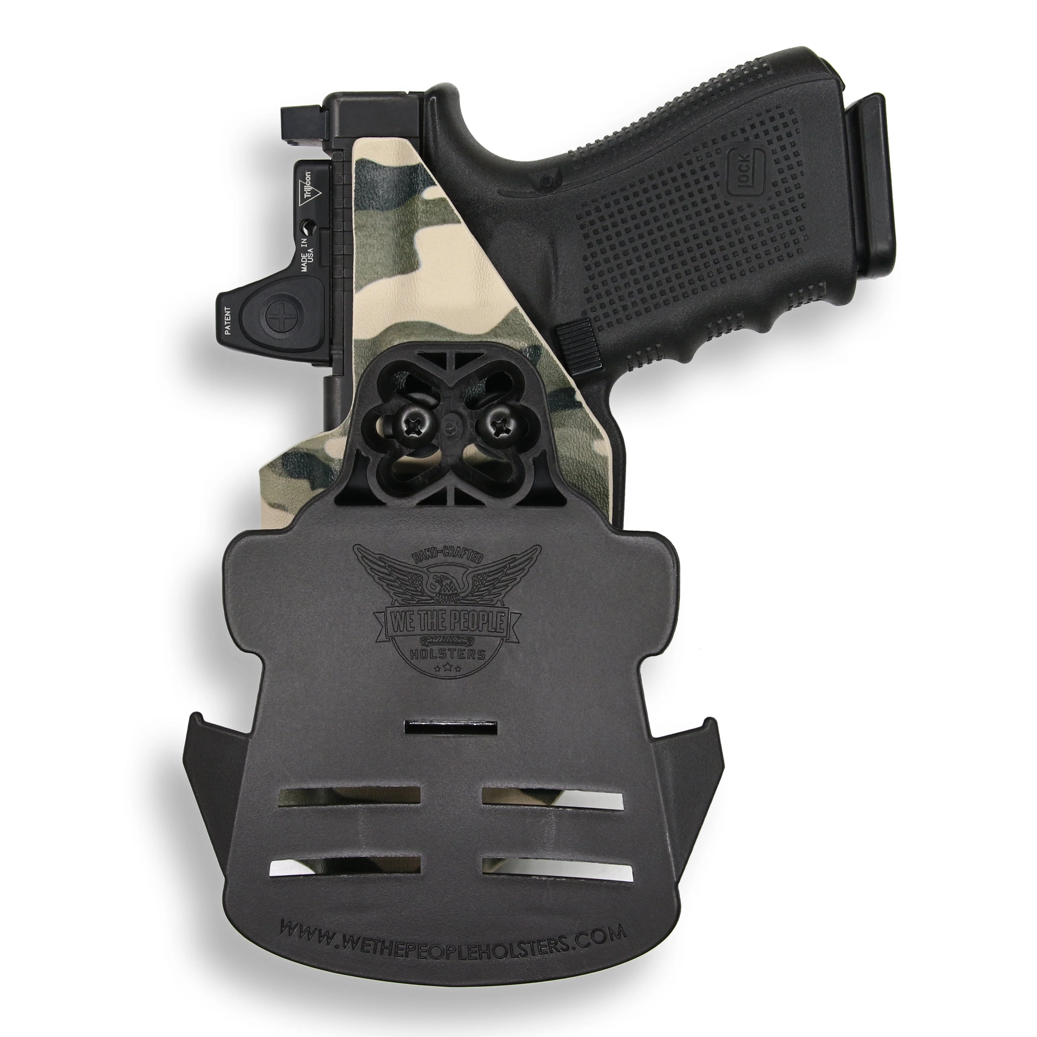 Glock 45 Gen 6 with Streamlight TLR-3 Light Red Dot Optic Cut OWB Holster - Image 20