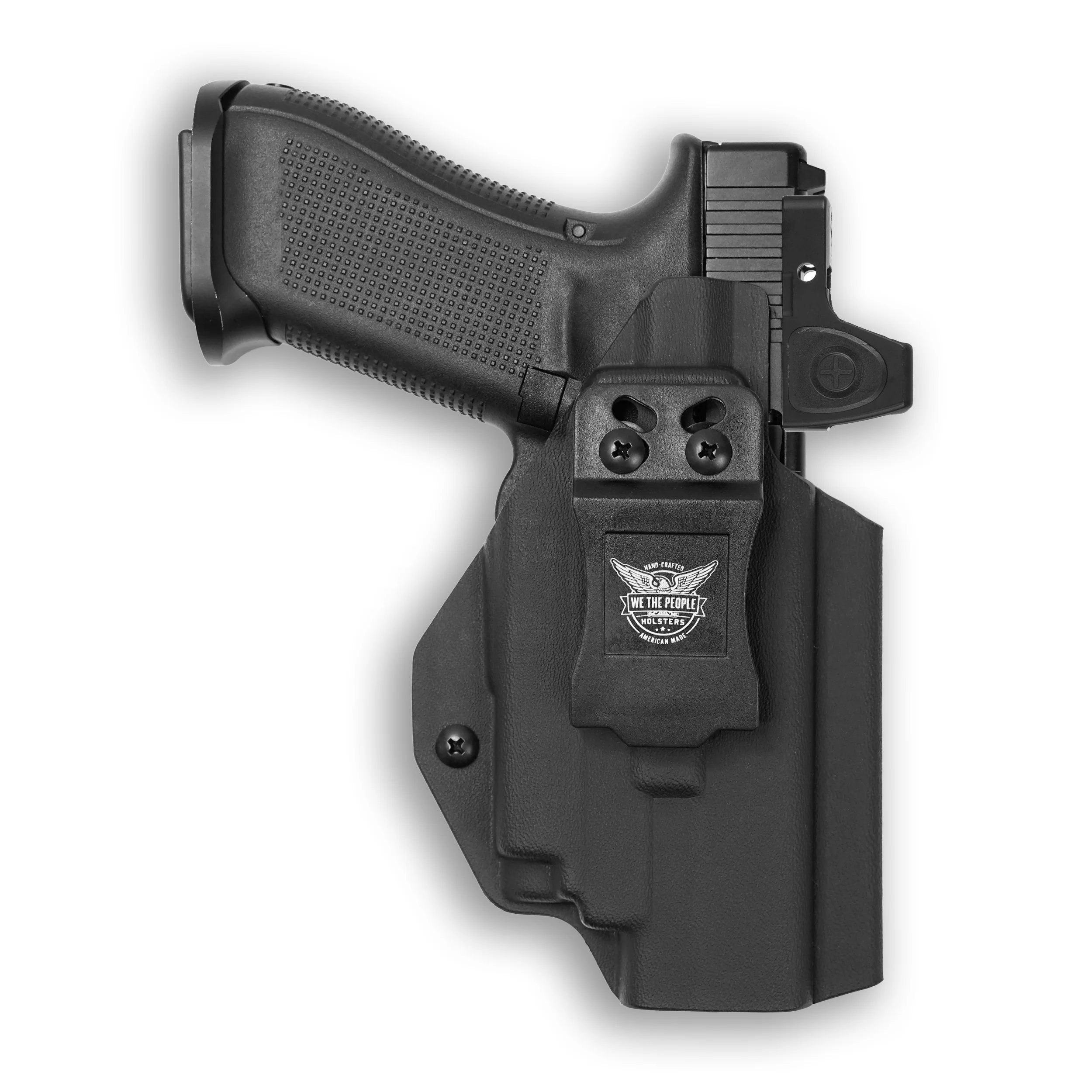 Glock 47 MOS with Olight PL-Mini 2 Valkyrie Light Red Dot Optic Cut IWB Holster