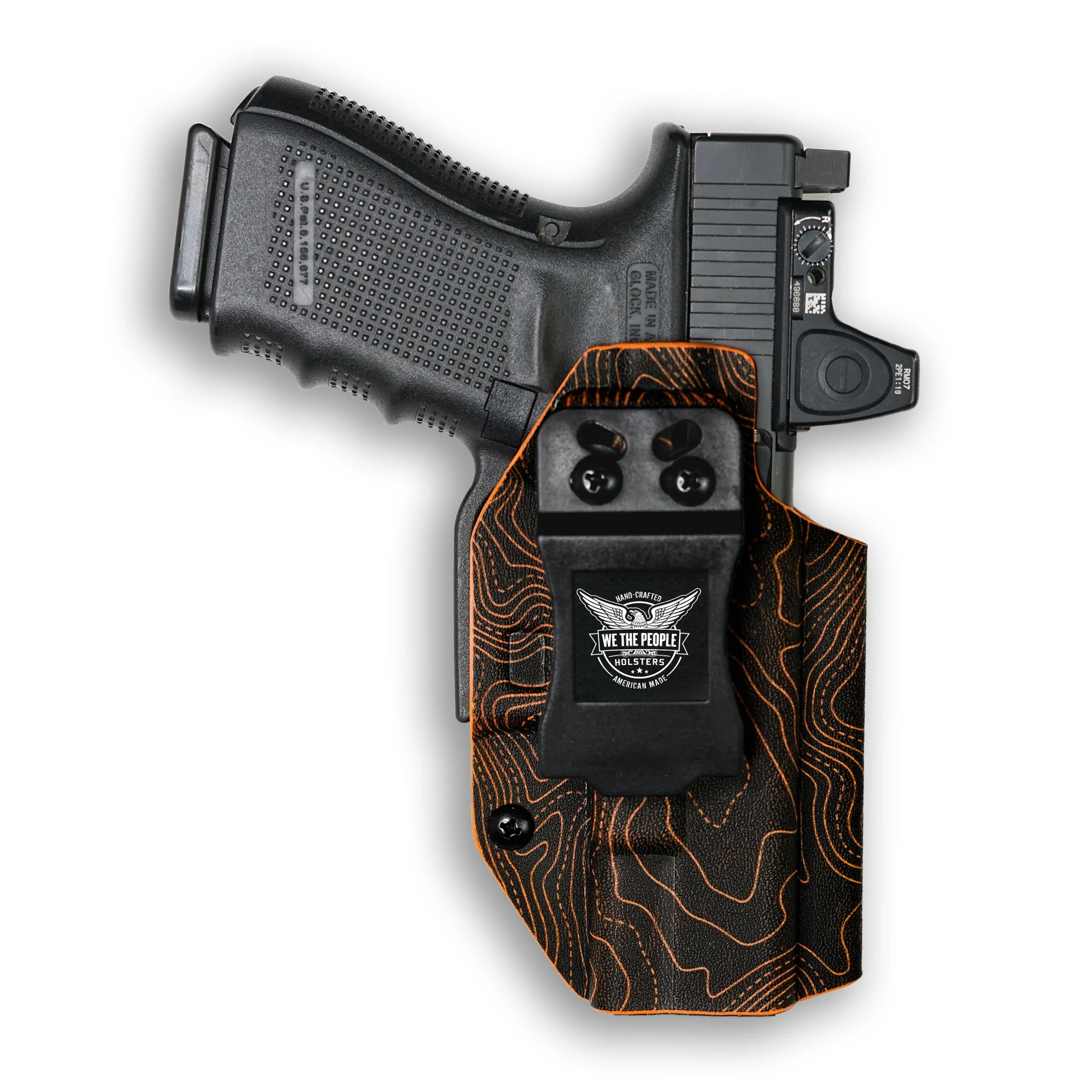 Glock 47 MOS with Olight PL-Mini 2 Valkyrie Light Red Dot Optic Cut IWB Holster - Image 46